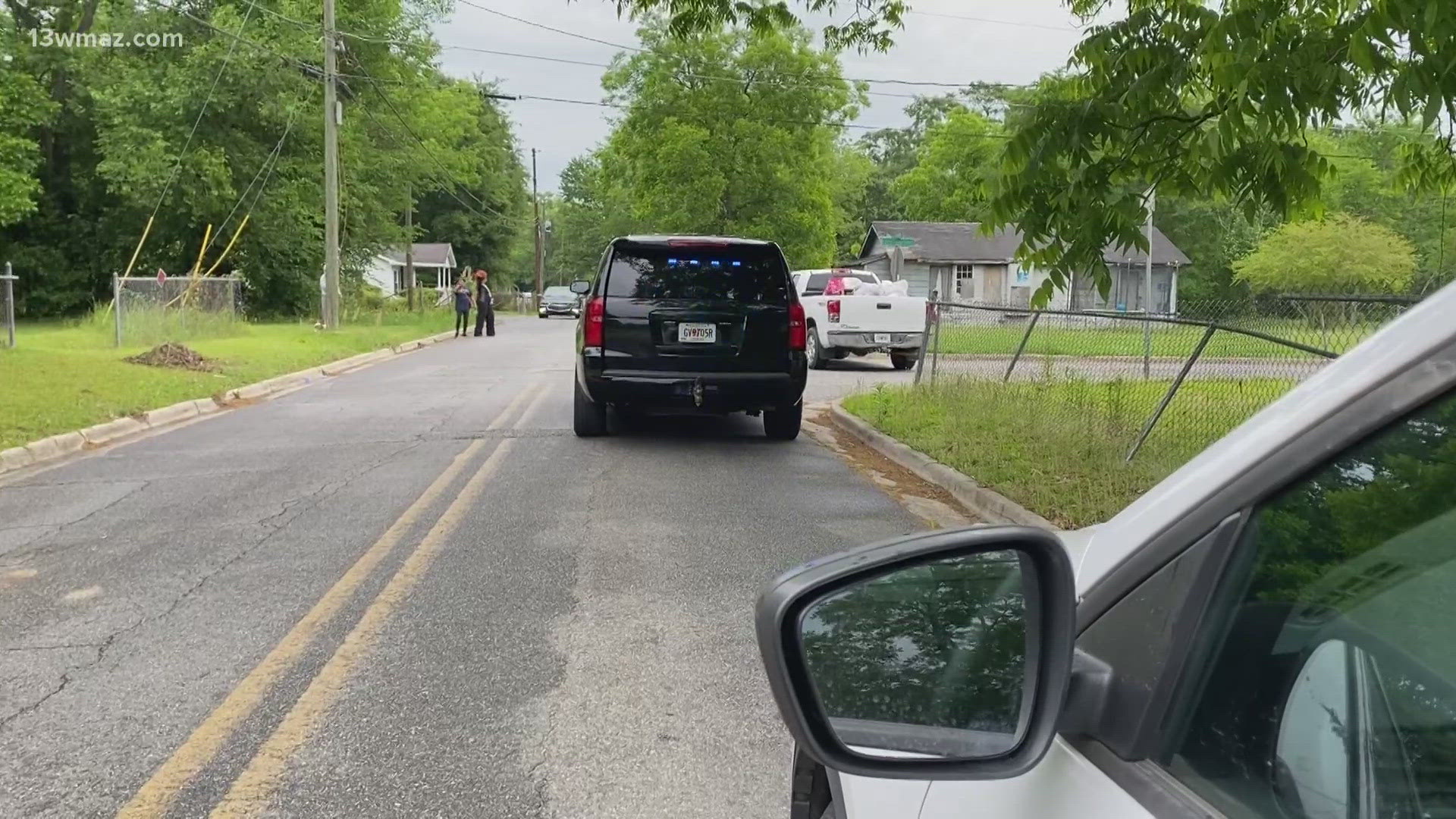 It happened on East Garner Street near Carolyn Watson Boulevard.