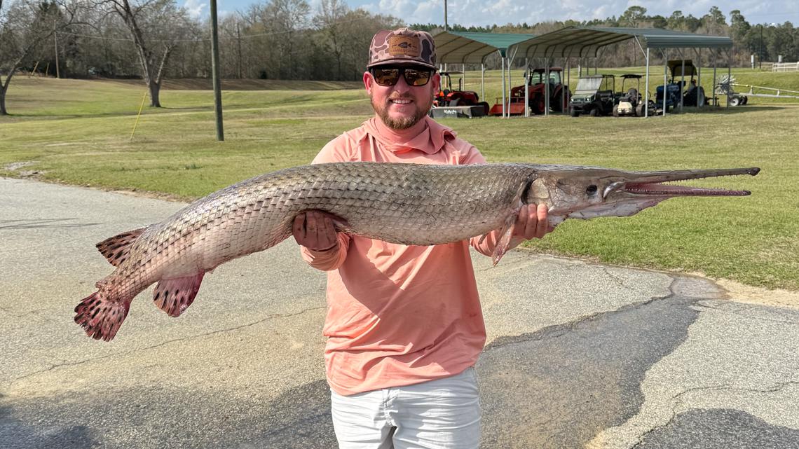 Hawkinsville man catches record-setting fish, Georgia DNR announces
