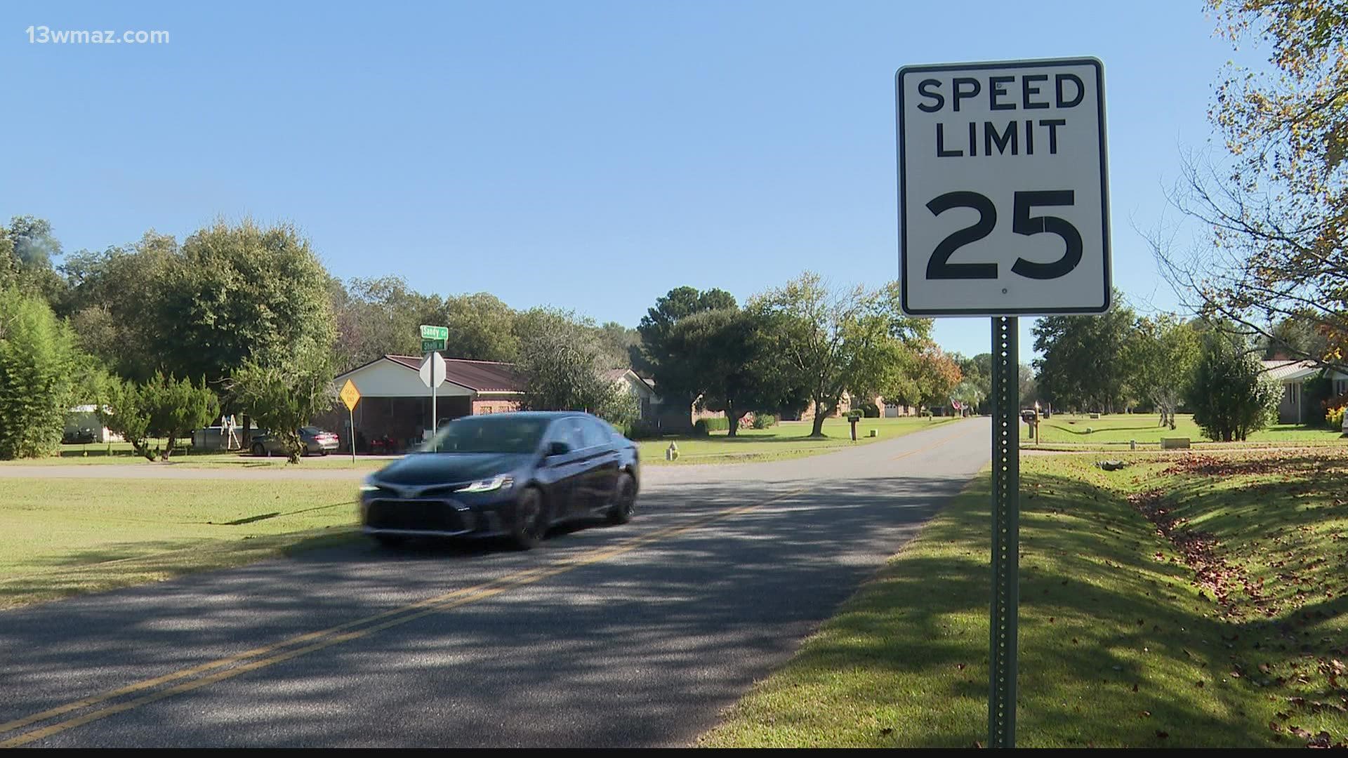 For both roads to qualify for speed bumps, the traffic study will need to show enough drivers going at least 36 miles per hour or more.