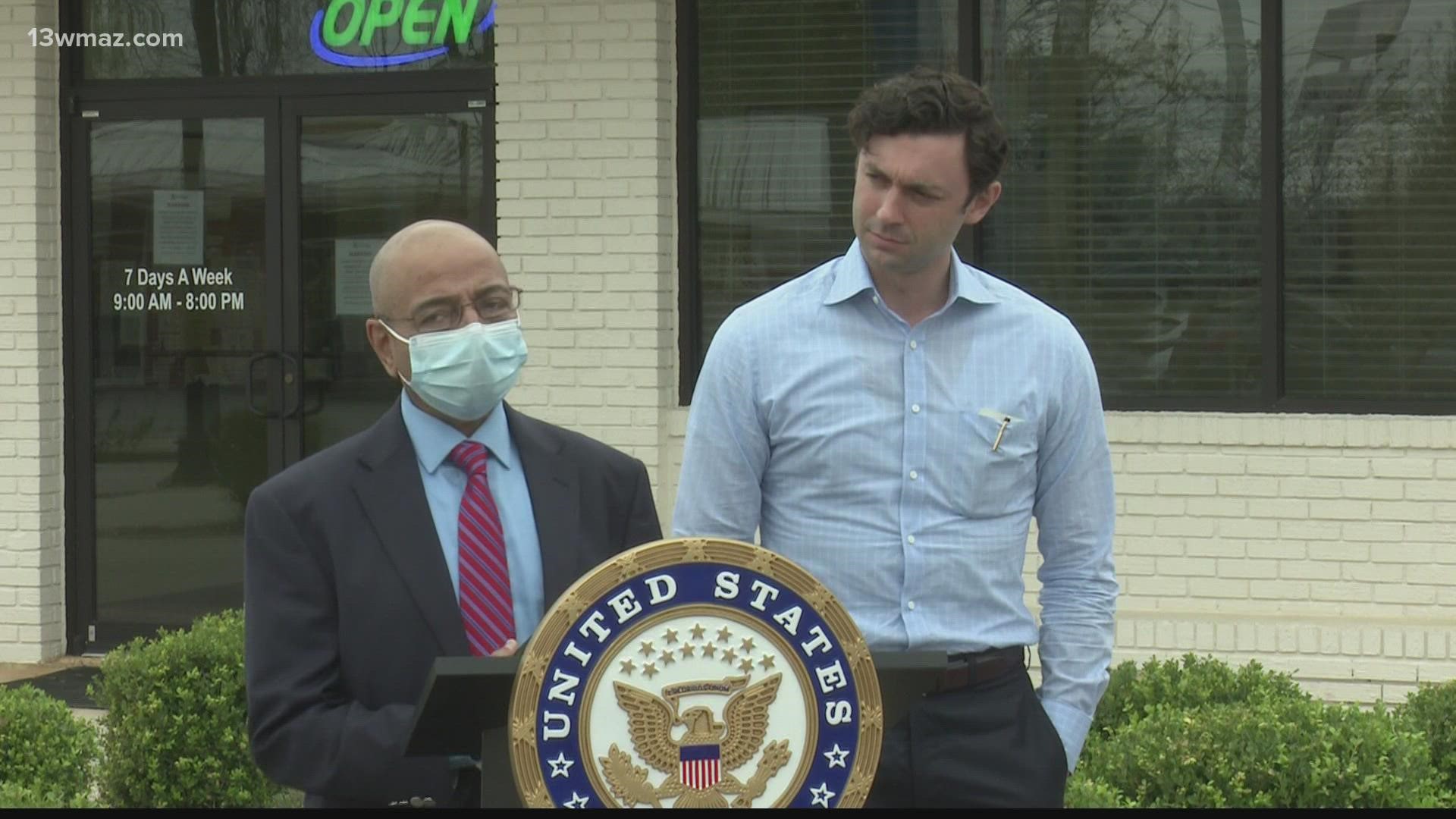 Senator Jon Ossoff says he wants to help Georgia's rural health care system. He says a Fort Valley clinic is an example of what is needed.