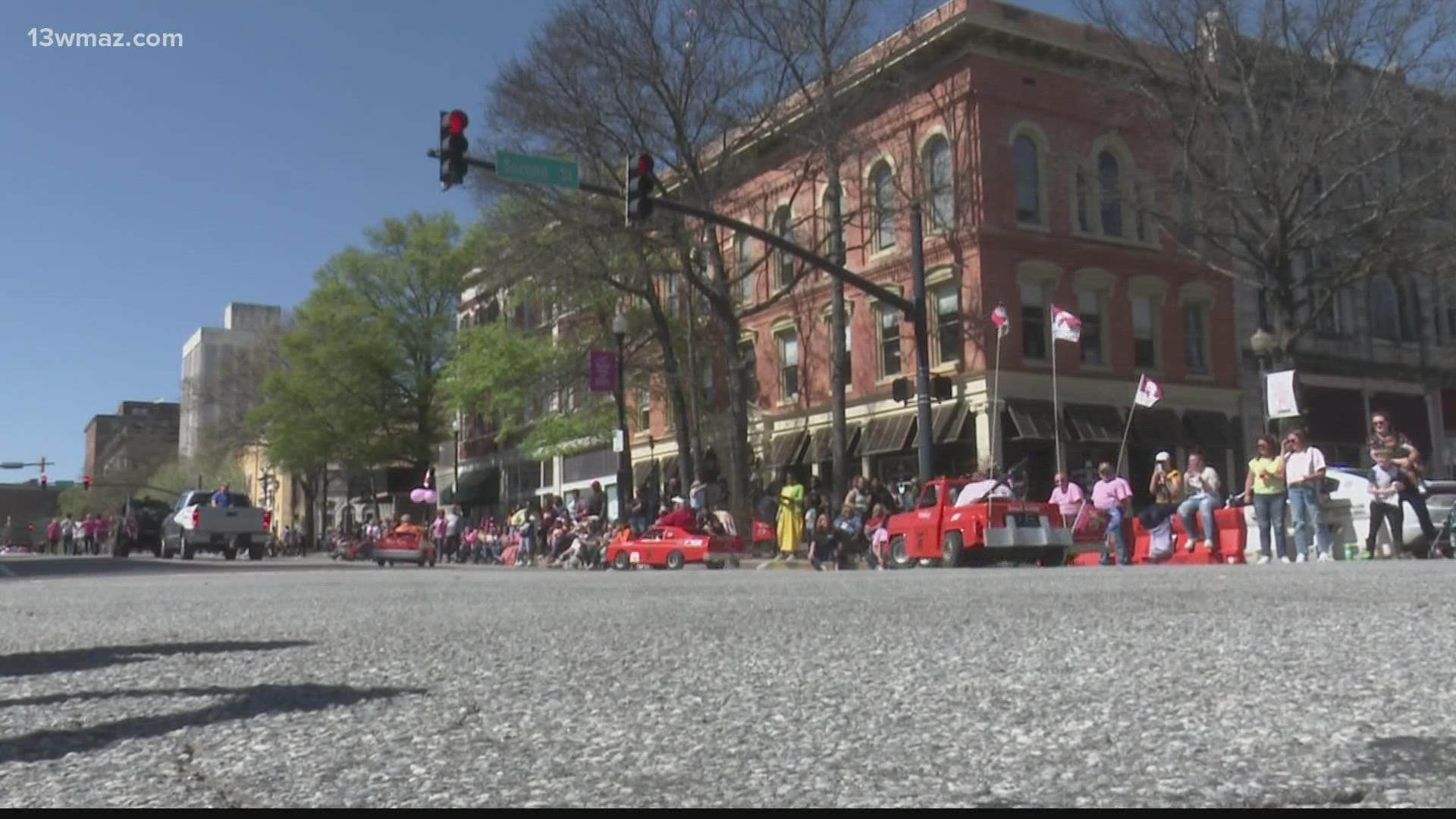 The hourlong parade went from 3-4 p.m. Sunday