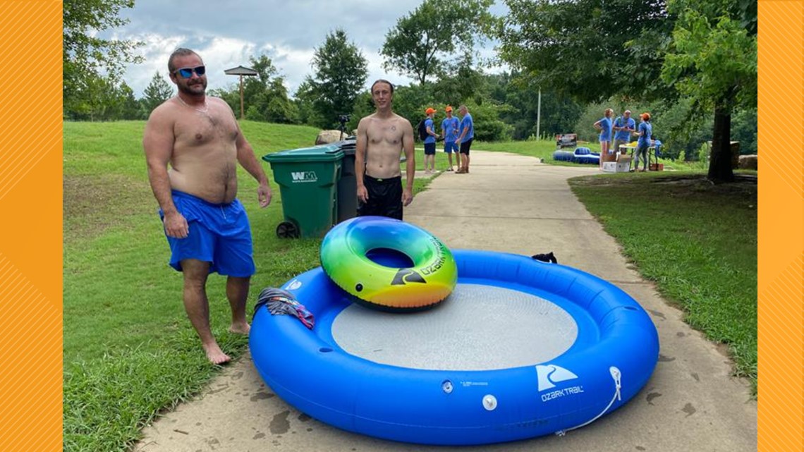 River Poker Float at Amerson River Park - Vimarsana News