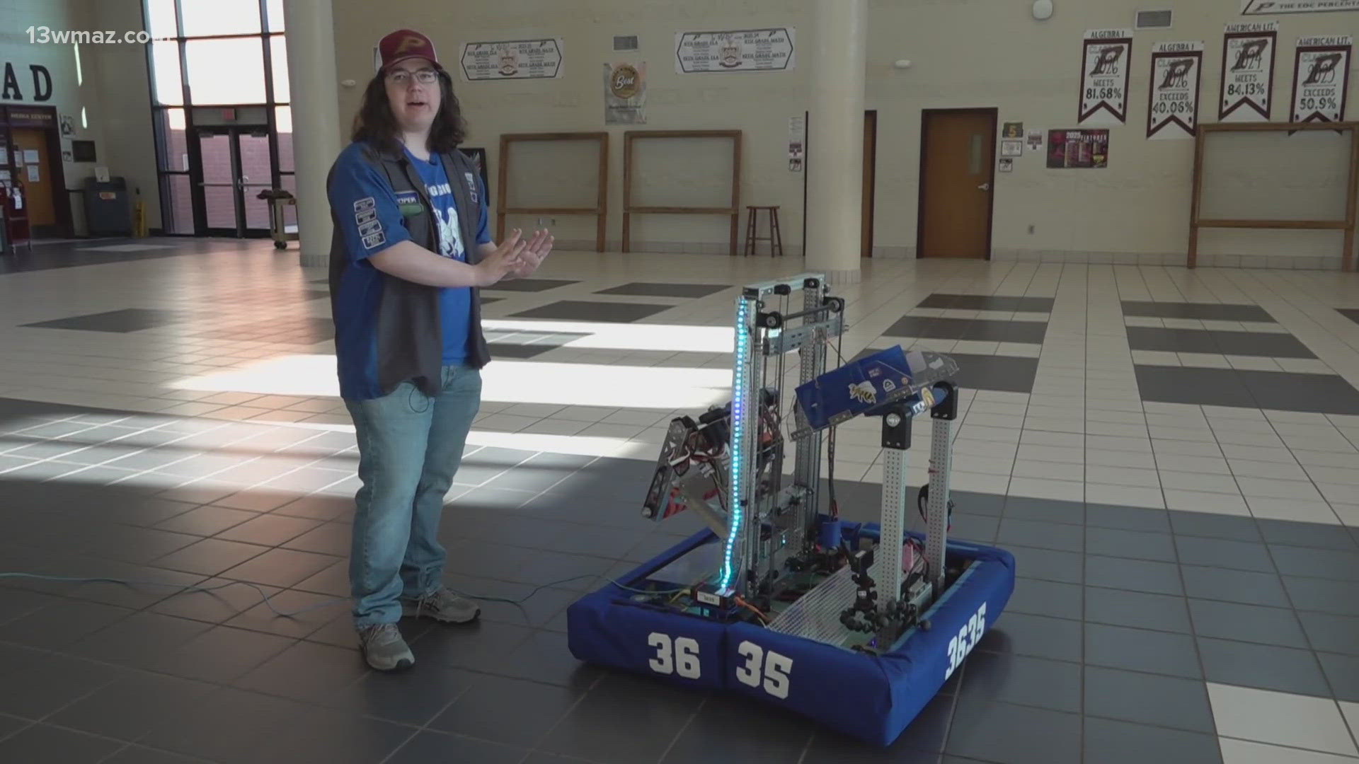 For the last two years, Cooper Jones helped lead the team to statewide recognition and to a deeper mission: expanding access to STEM for the next generation.