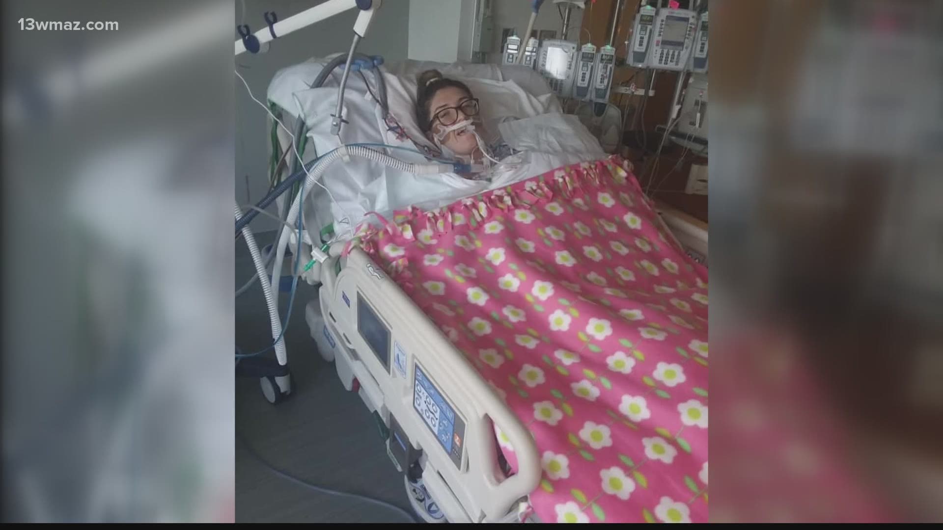Morgan Walker has been on a ventilator since mid-July and doctors say she will eventually need a lung transplant