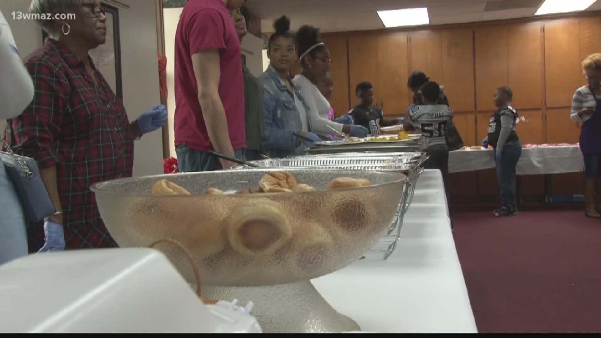 First Baptist Church on New Street serves hot holiday meal