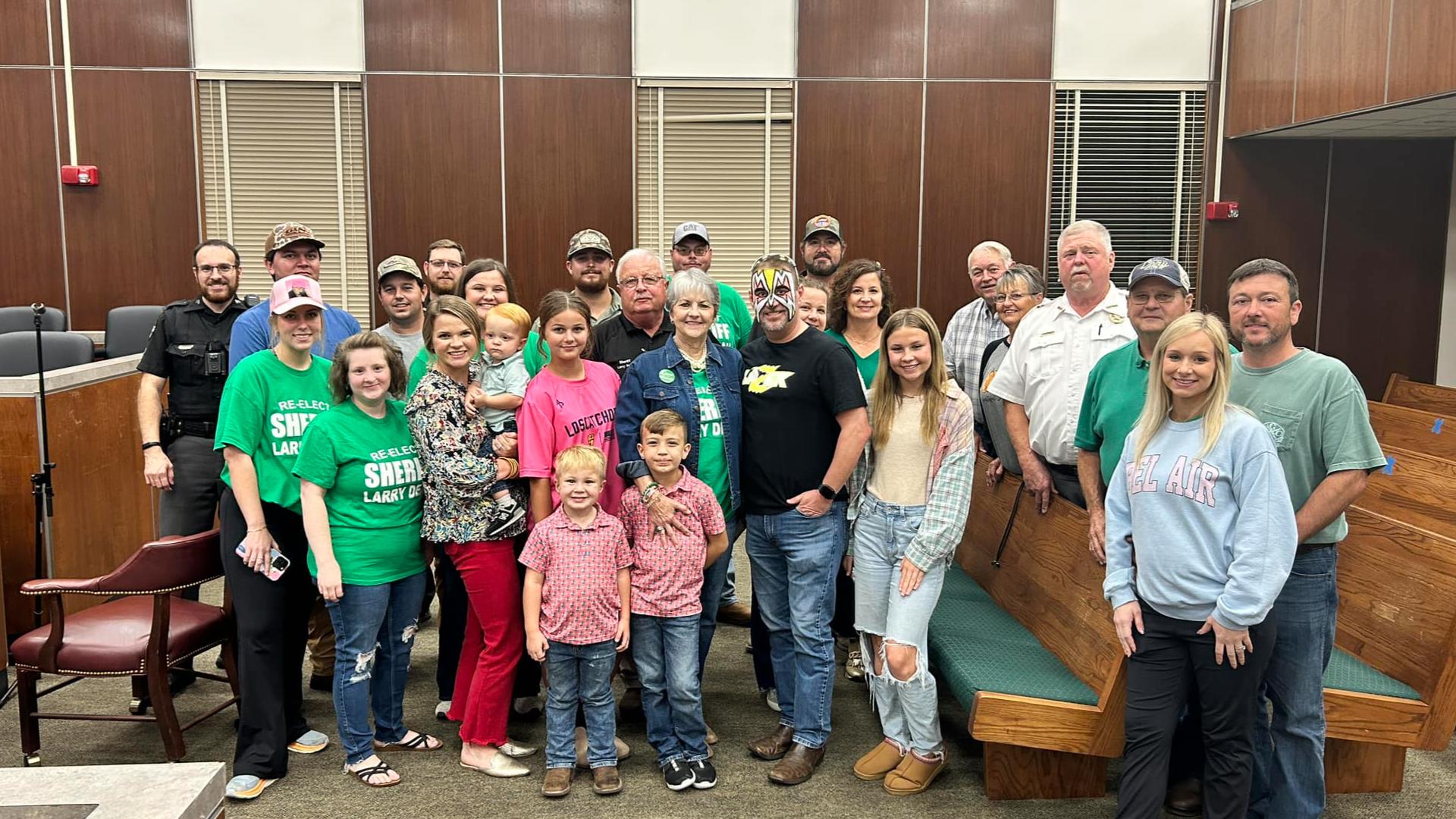 On Tuesday, residents in Laurens County voted to re-elect Larry Dean for a third term