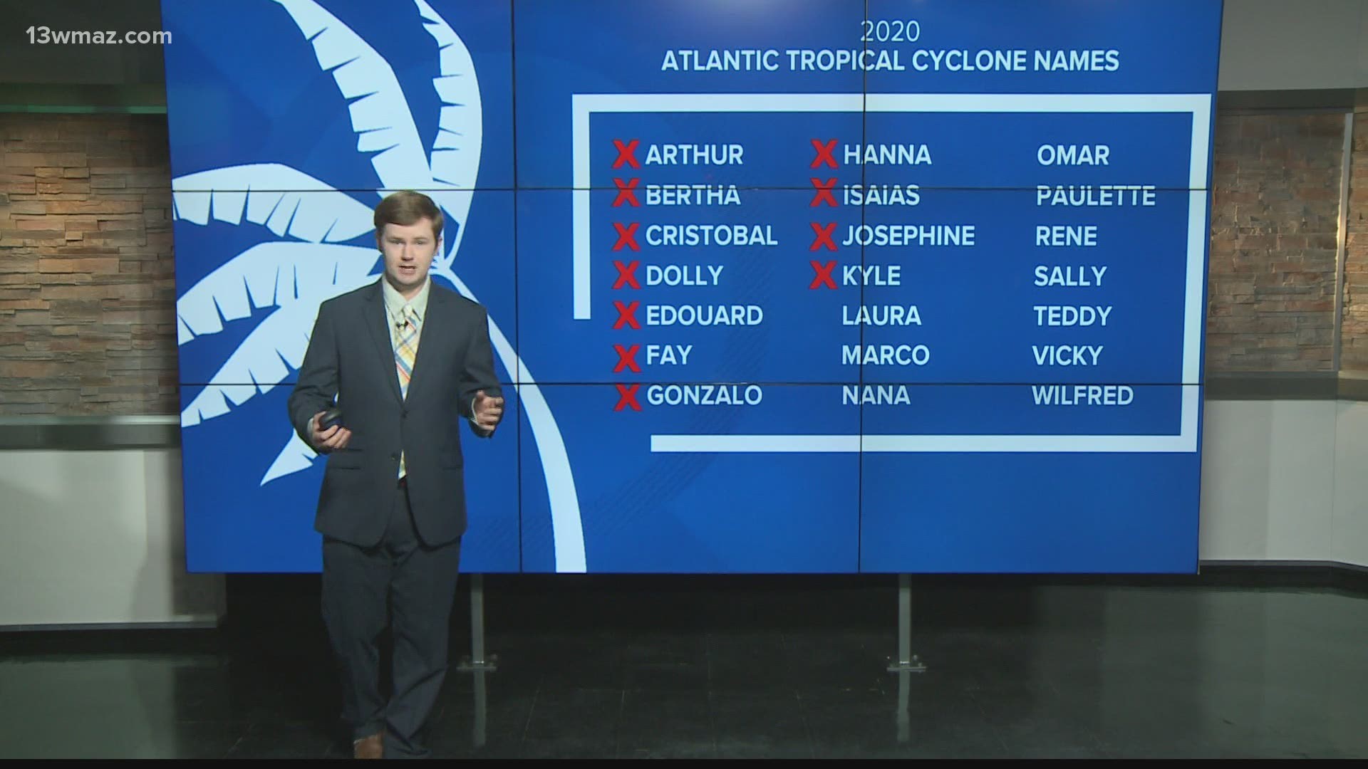2020 brings the potential to use up all 21 Atlantic tropical storm or hurricane names for the first time since 2005.