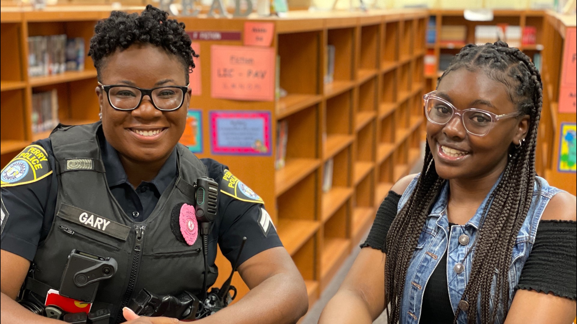 Perry Police Officer Eddrica Gary is making a difference in the lives of students in Houston County.