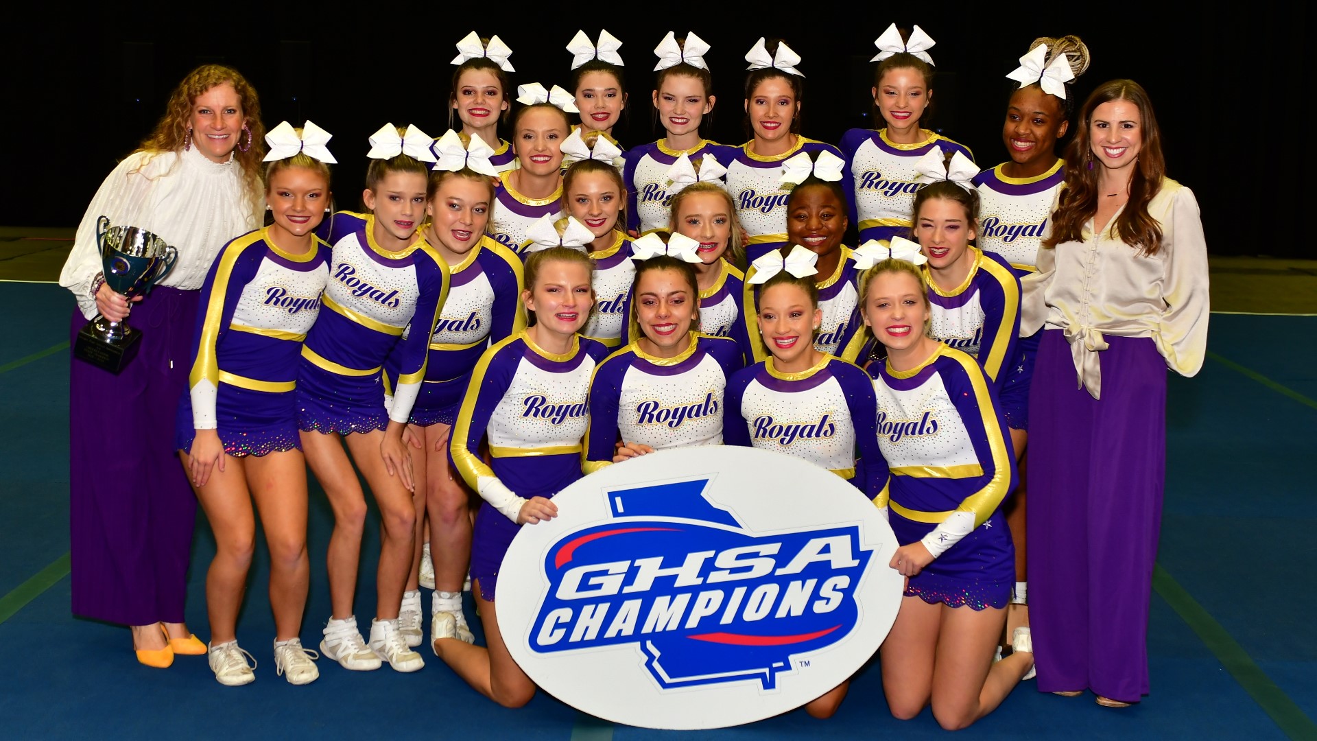 Bleckley County cheer lands third state title in 2021