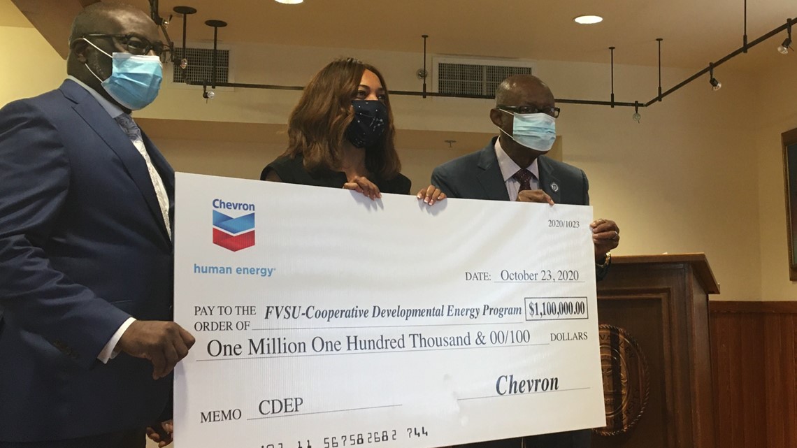 Chevron donates $1.1 million to Fort Valley State University