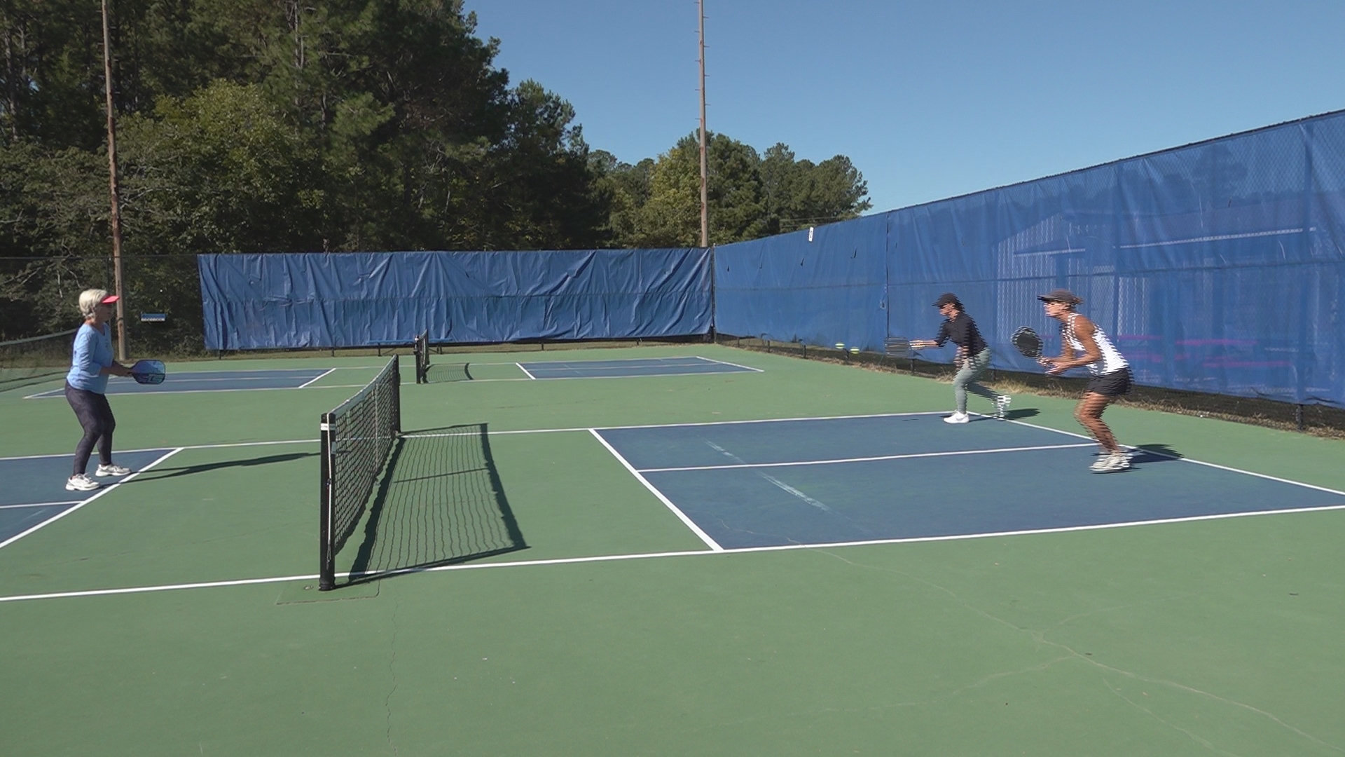 The county is using part of a $2 million grant to build the new pickleball courts.