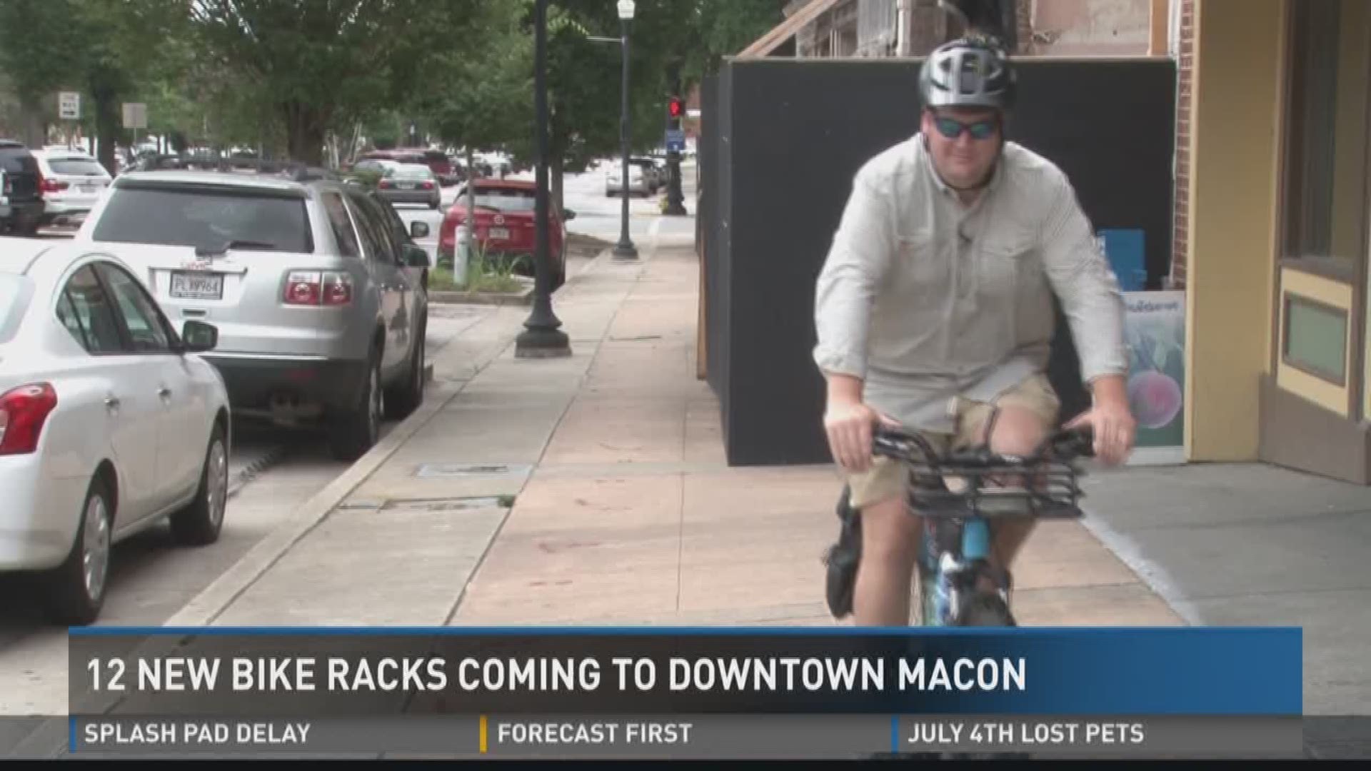 12 new bike racks coming to downtown Macon