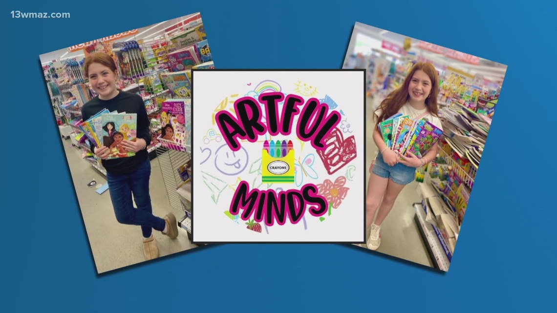 'Artful Minds' program provides colorful comfort to kids in the hospital