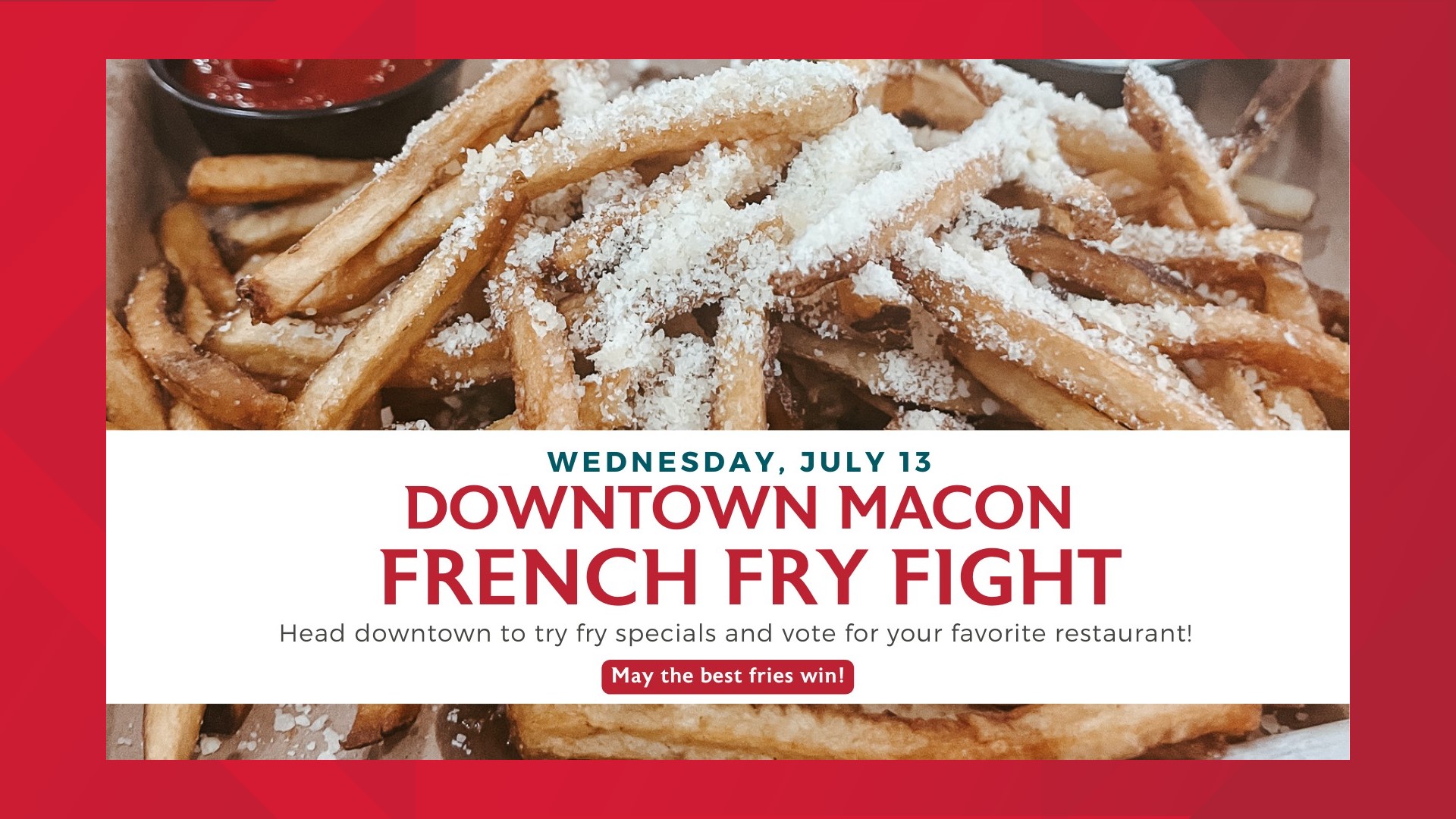 11 different vendors will be facing off to see who takes home the title for the best french fry.