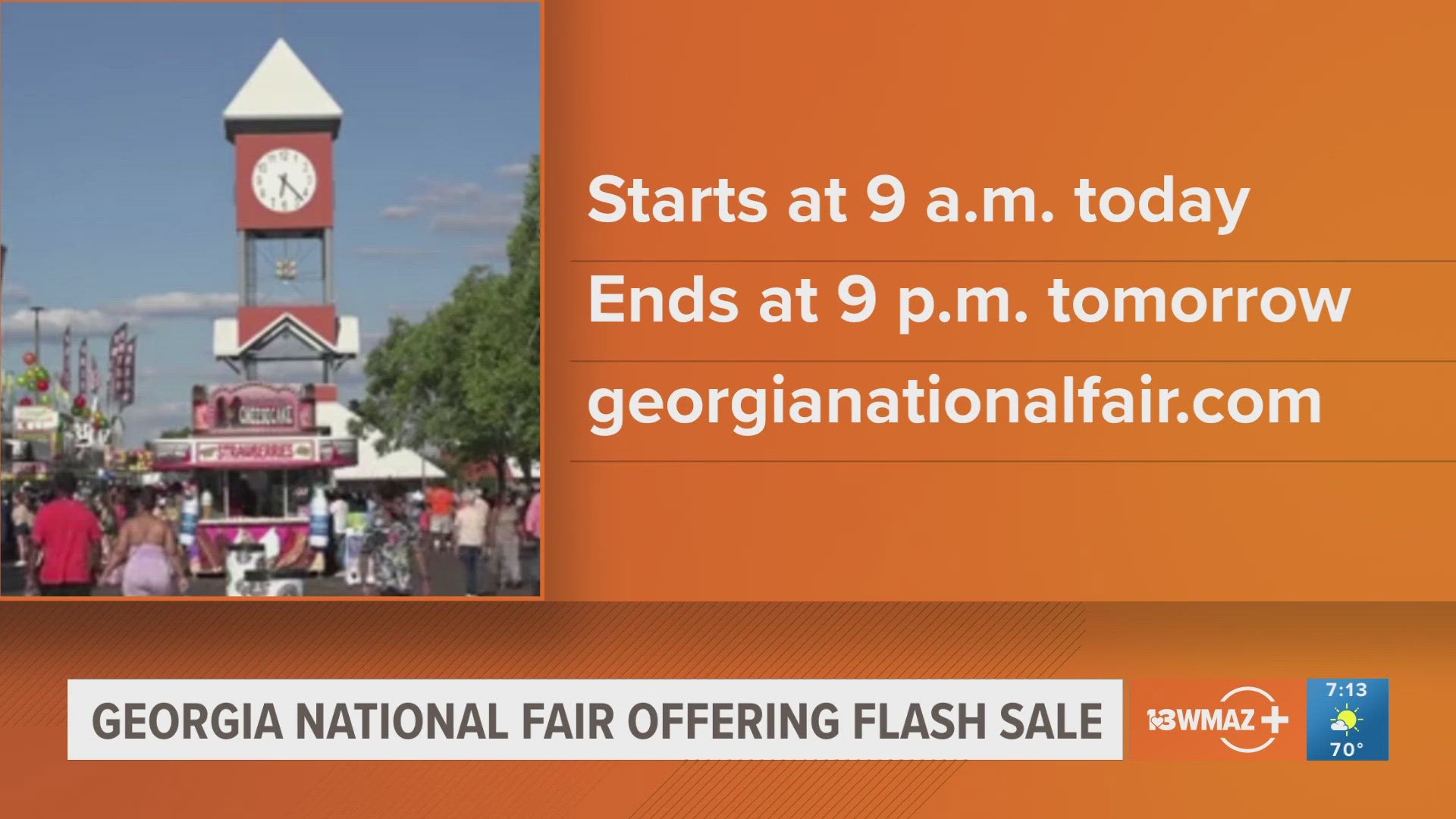 Looking to attend the Georgia National Fair. Tickets are now on discounted for just 36 hours only. Here's how to buy tickets: