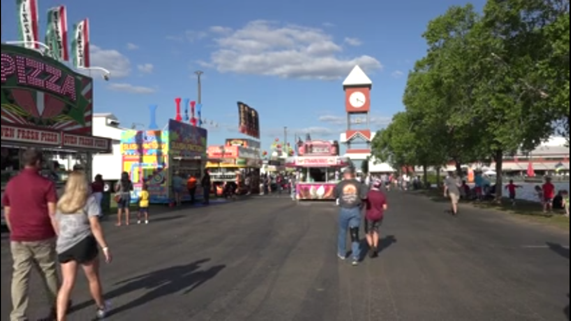 Perry families enjoy opening night of May Days on the Midway