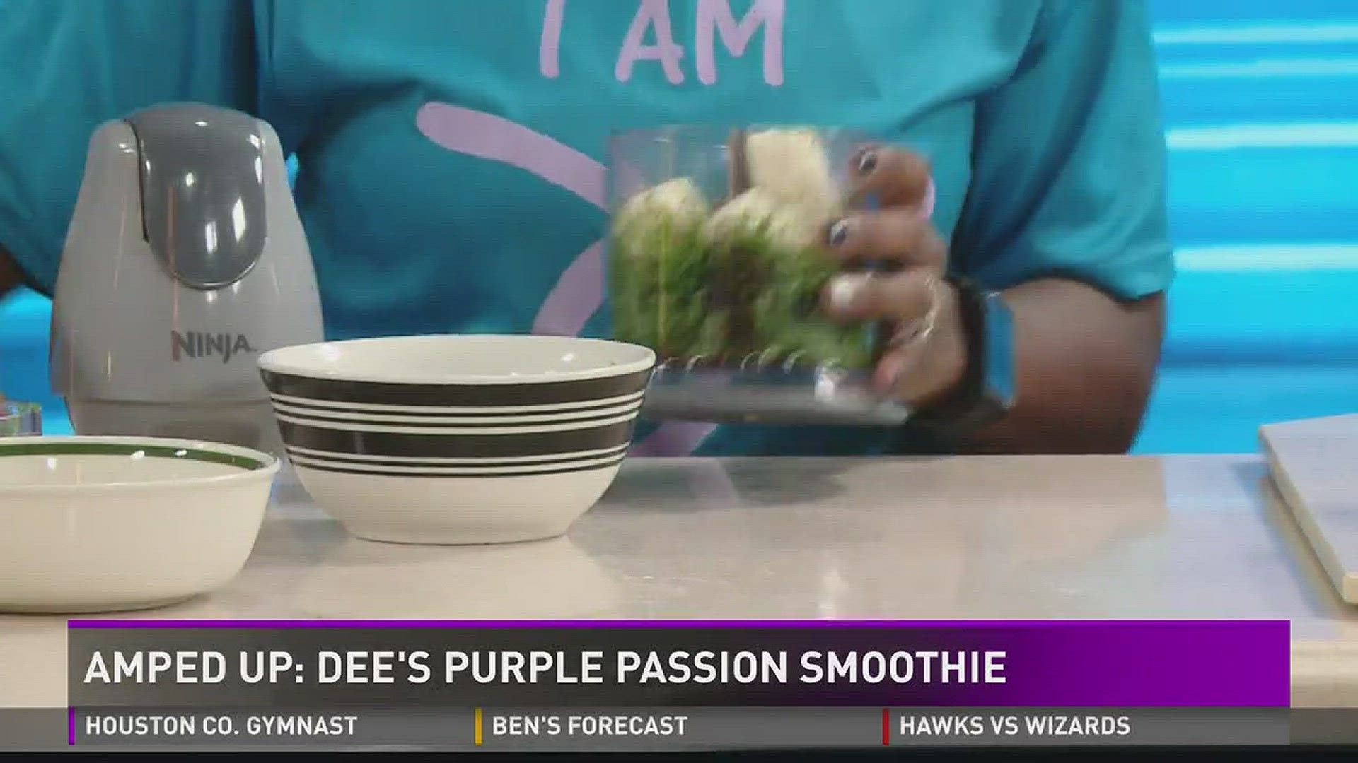 Amped Up: Dee's Purple Passion Smoothie