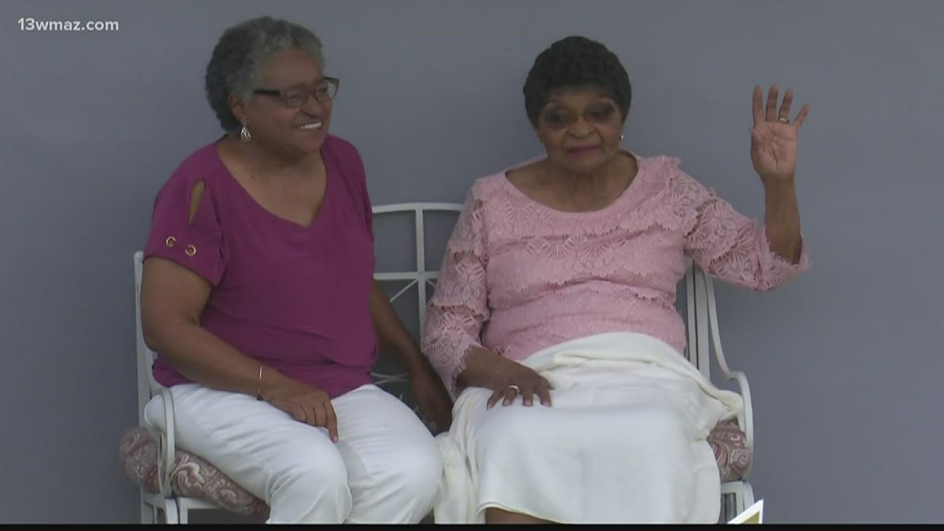A Macon woman celebrated a big birthday Friday while social distancing. Alice Mason celebrated her 100th birthday virtually with her family and friends.