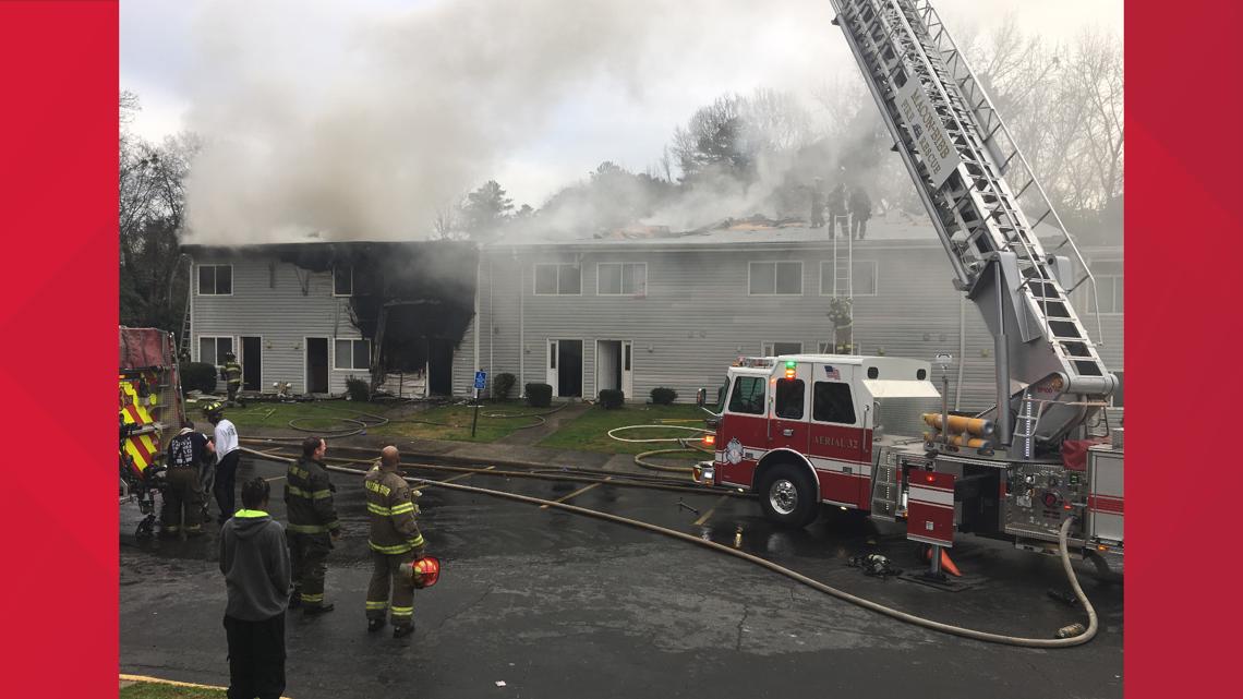 Photos Green Meadows Townhouses fire (2/26)