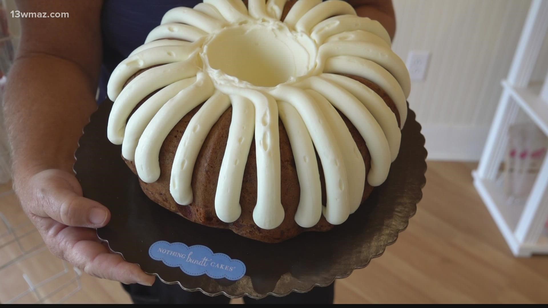 The bakery franchise offering several flavors of Bundt cakes has several locations across the state but is new to Central Georgia.