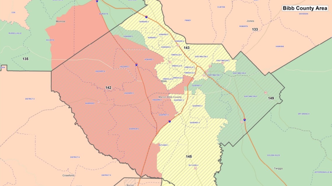New redistricting maps have an effect on Center Georgia