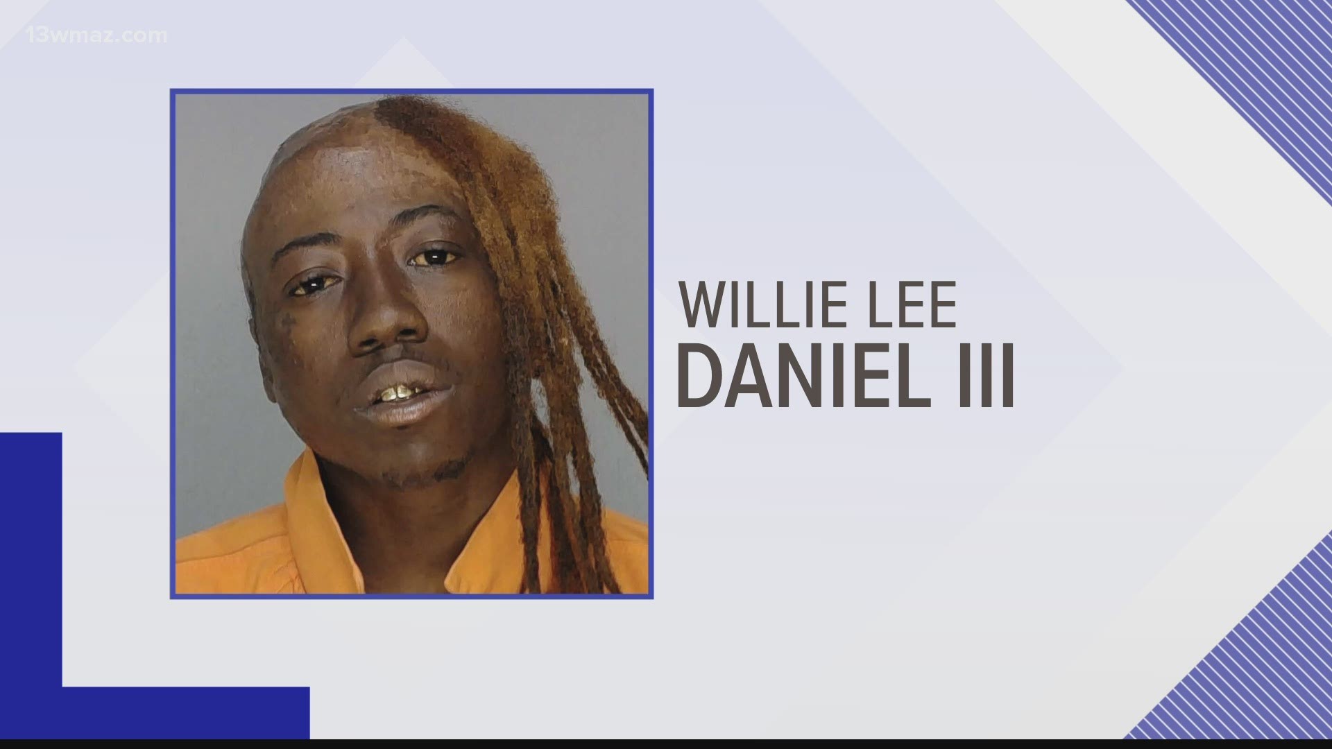 34-year-old Willie Lee Daniels was arrested and charged with Murder, Aggravated Assault, and a Probation Violation Superior Court.