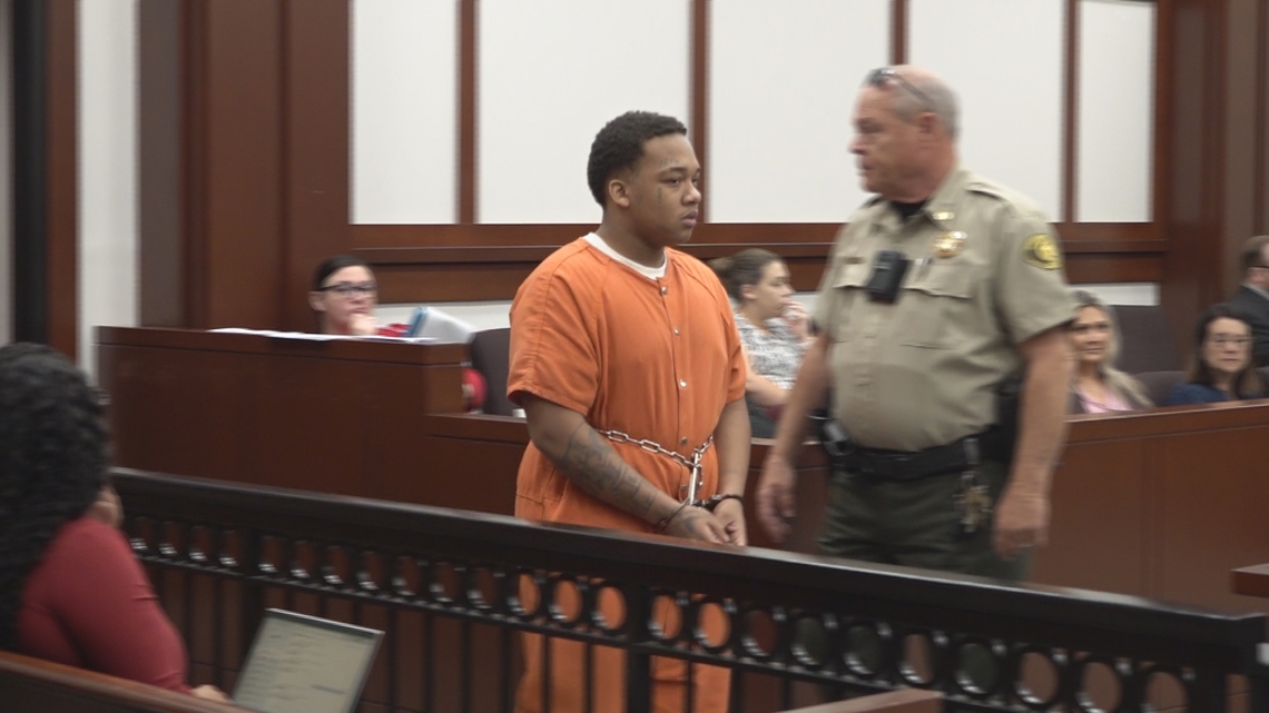 A judge denied bond for 19-year-old Rayshawn Williams, accused of shooting a Warner Robins officer and a woman in January.