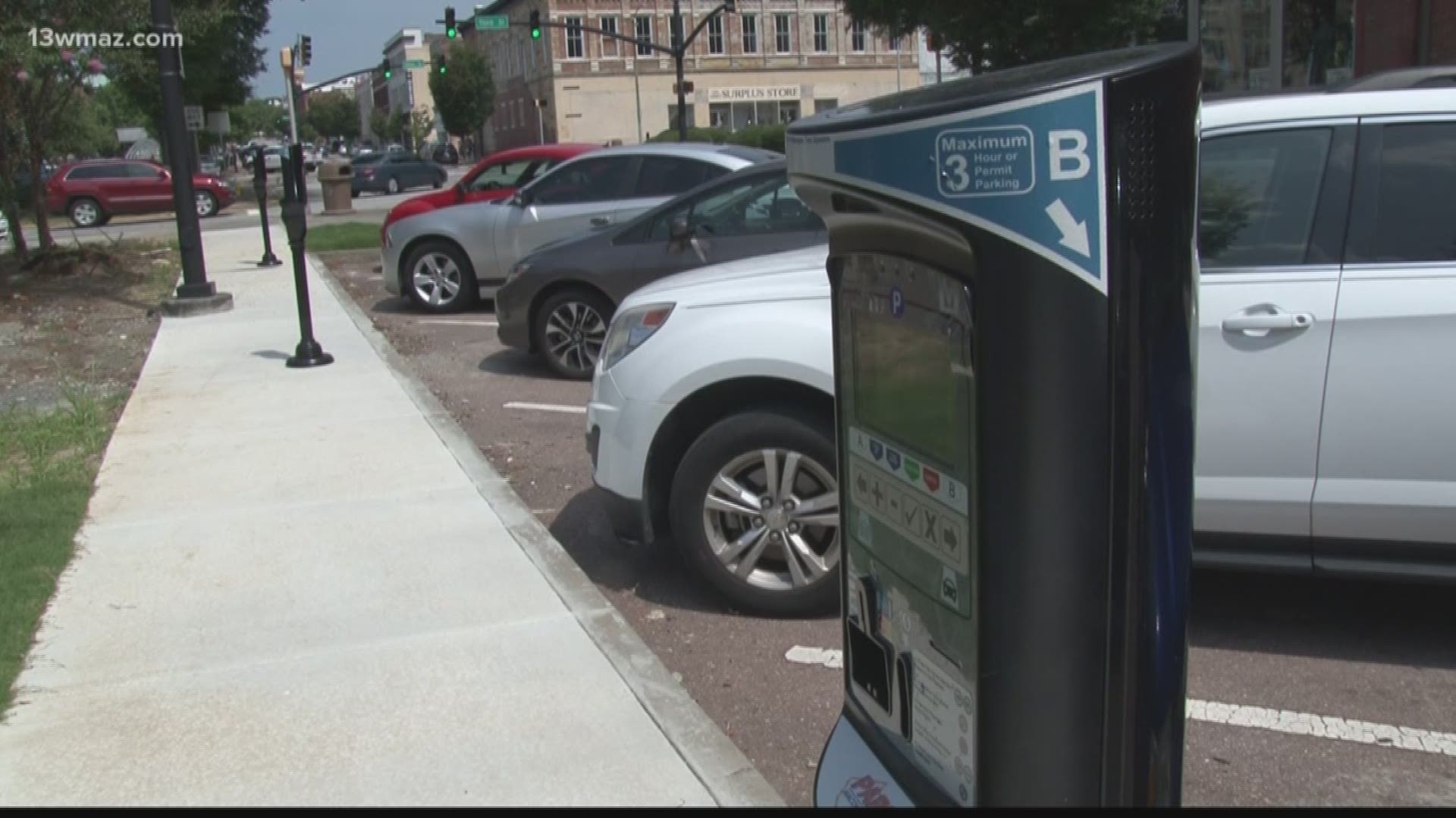 If you were in downtown Macon this time last year, you may remember using the parking meters for the first time. Pepper Baker tells us how people are feeling about them a year later.