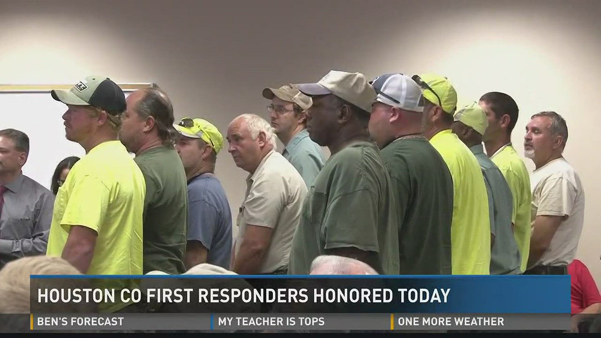 Houston County first responders honored