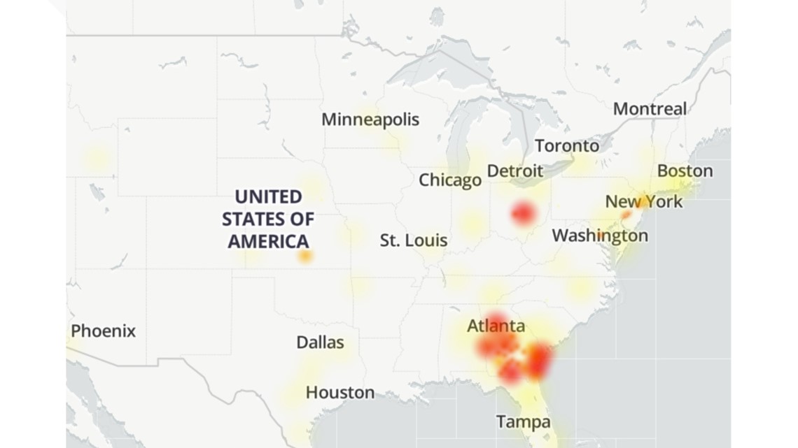 Verizon Wifi Outage In My Area Verizon Outage Hits Georgia | 13Wmaz.com