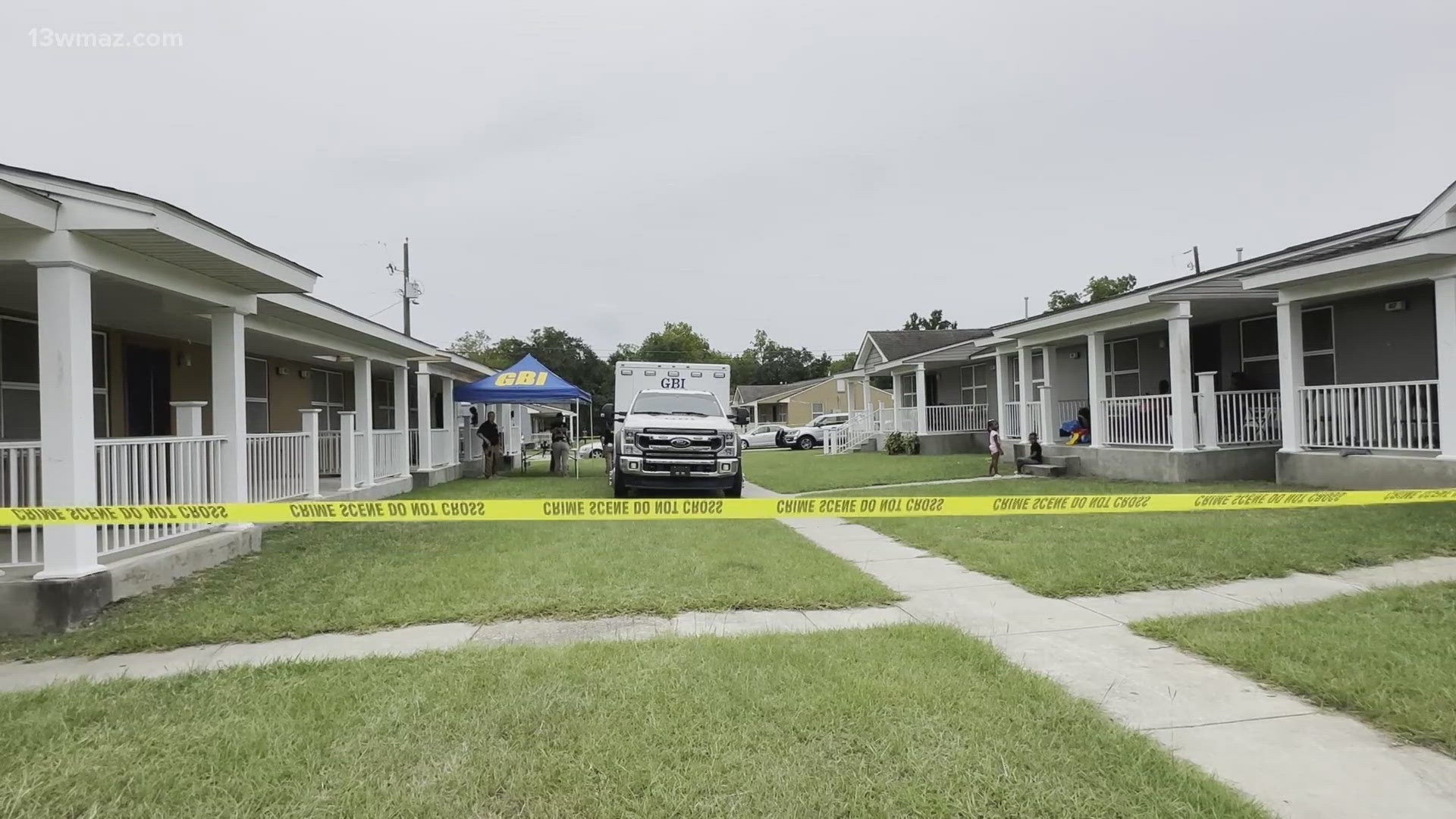 It happened Wednesday in the 400 block of Jones Village.