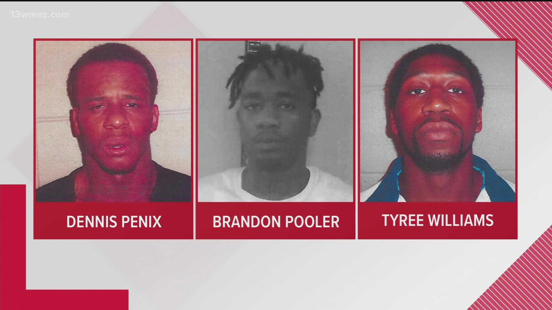 Four of the five escaped Pulaski County inmates are now in custody, as of Tuesday night.