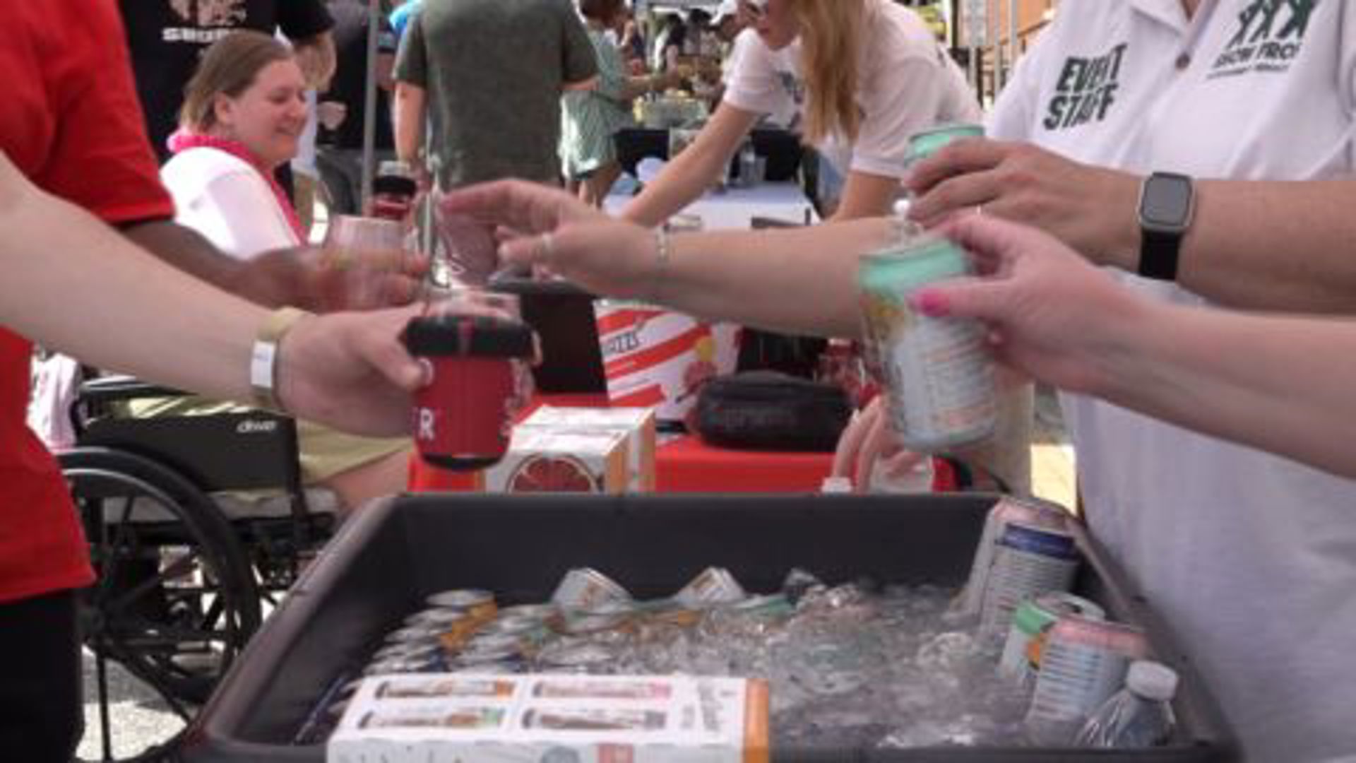 Just Tap’d drew crowds in downtown Macon for its annual beer festival with offerings from nationwide breweries.