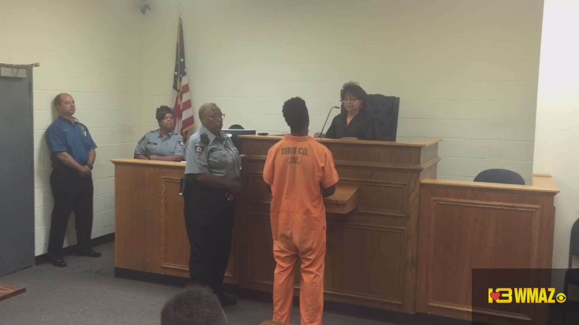 Daniel Hall appeared before a Bibb County magistrate judge Monday afternoon and was denied bond. He's accused of killing his girlfriend Kendra Roberts.