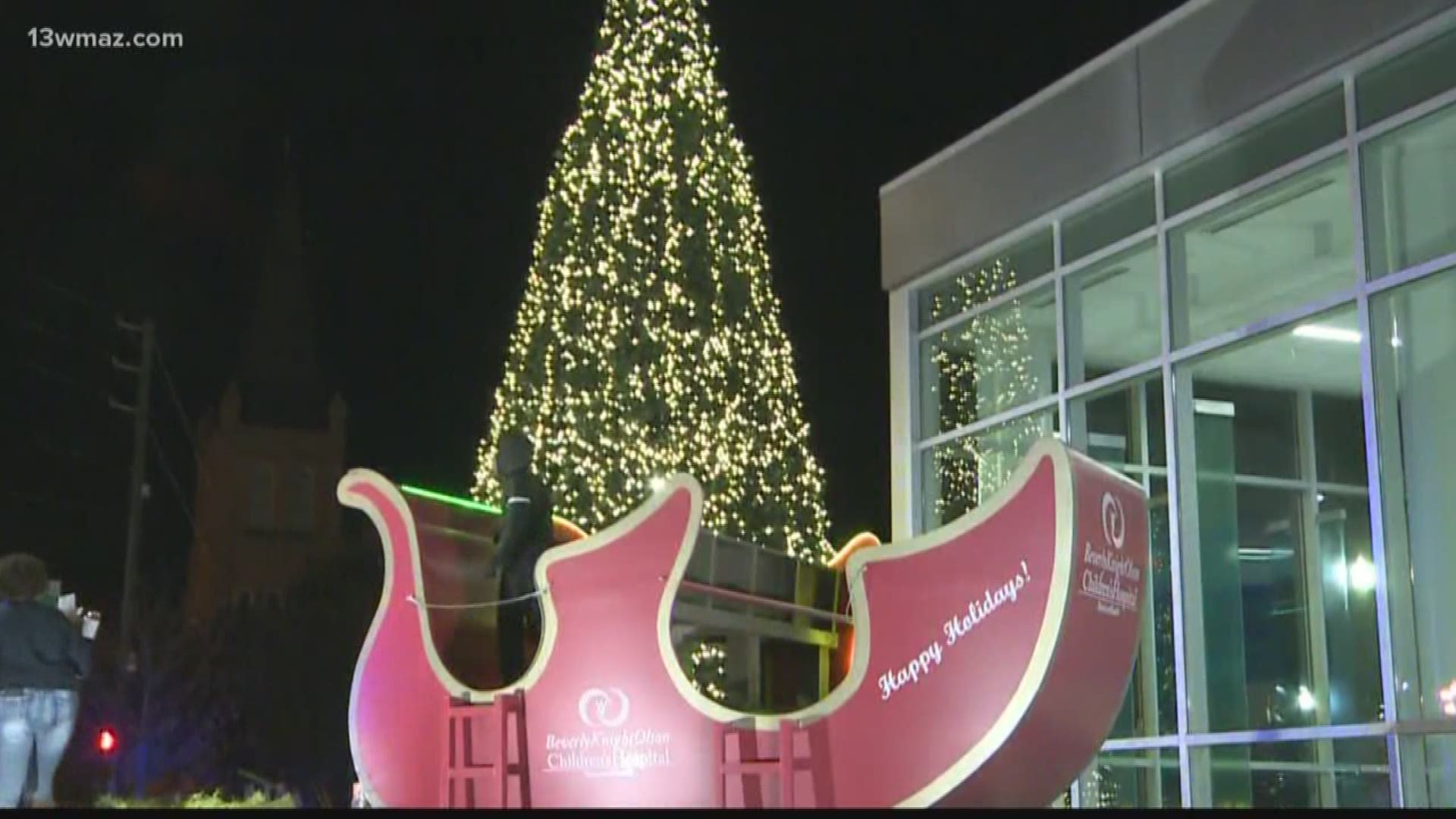 The Medical Center, Navicent Health held their annual "A Night of Lights" event in honor of all of the hospital's young patients and children in the community.