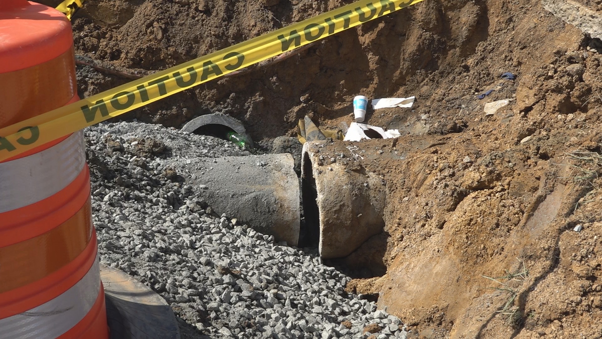 Bill Howell said the infrastructure in Bibb County is getting old. Some water pipes are 100 years old, and the pipe break on Zebulon was almost 40 years old.