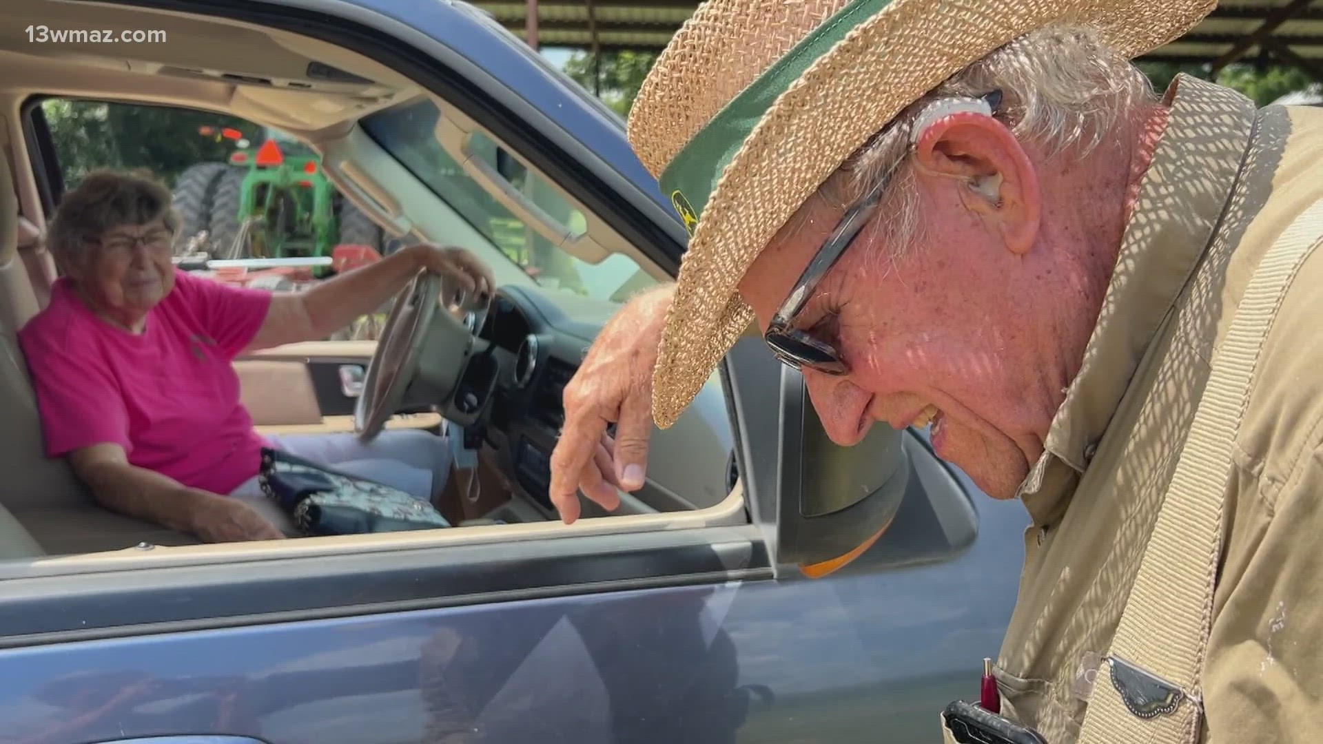 Glen Lee and Ellen Chase each have their chores on the farm and roadside market, and lean on each other to get it all done.