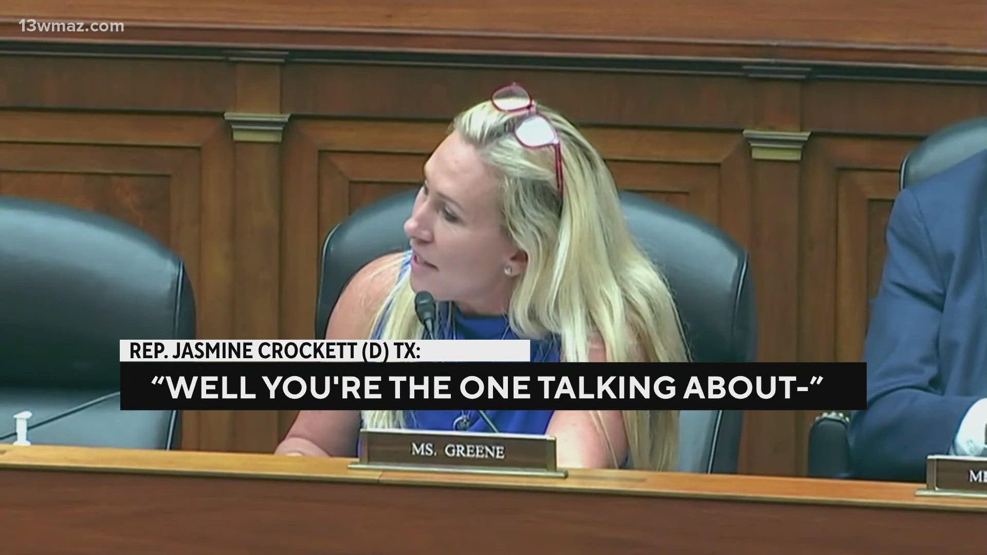 The Oversight and Accountability Committee hearing took a nasty turn after Republican Marjorie Taylor Greene made a personal jab at Democrat Jasmine Crockett.