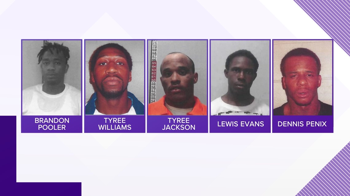 Five inmates escape Pulaski County jail