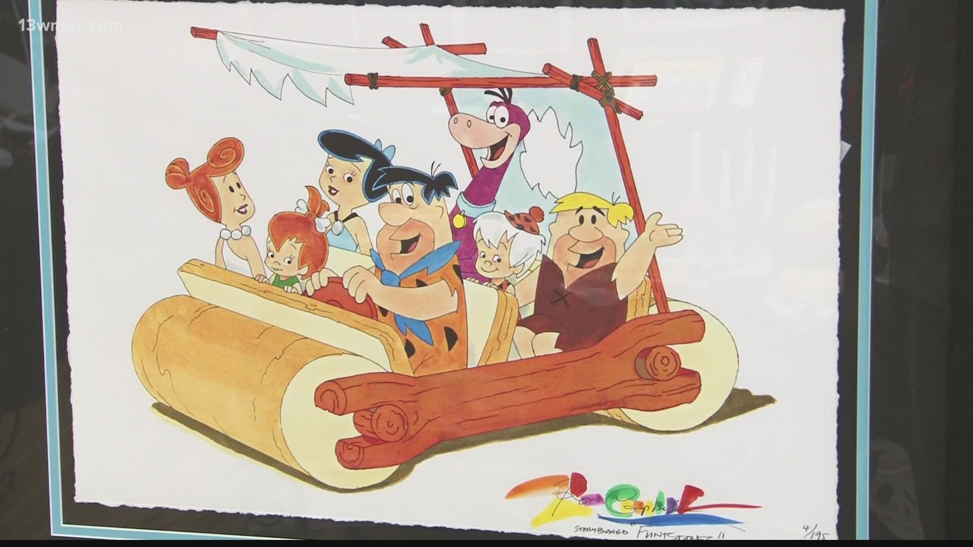During retirement, Ron Campbell made paintings of several of the cartoons he was involved with such as "Popeye," "Ed, Edd n Eddy", and many more.