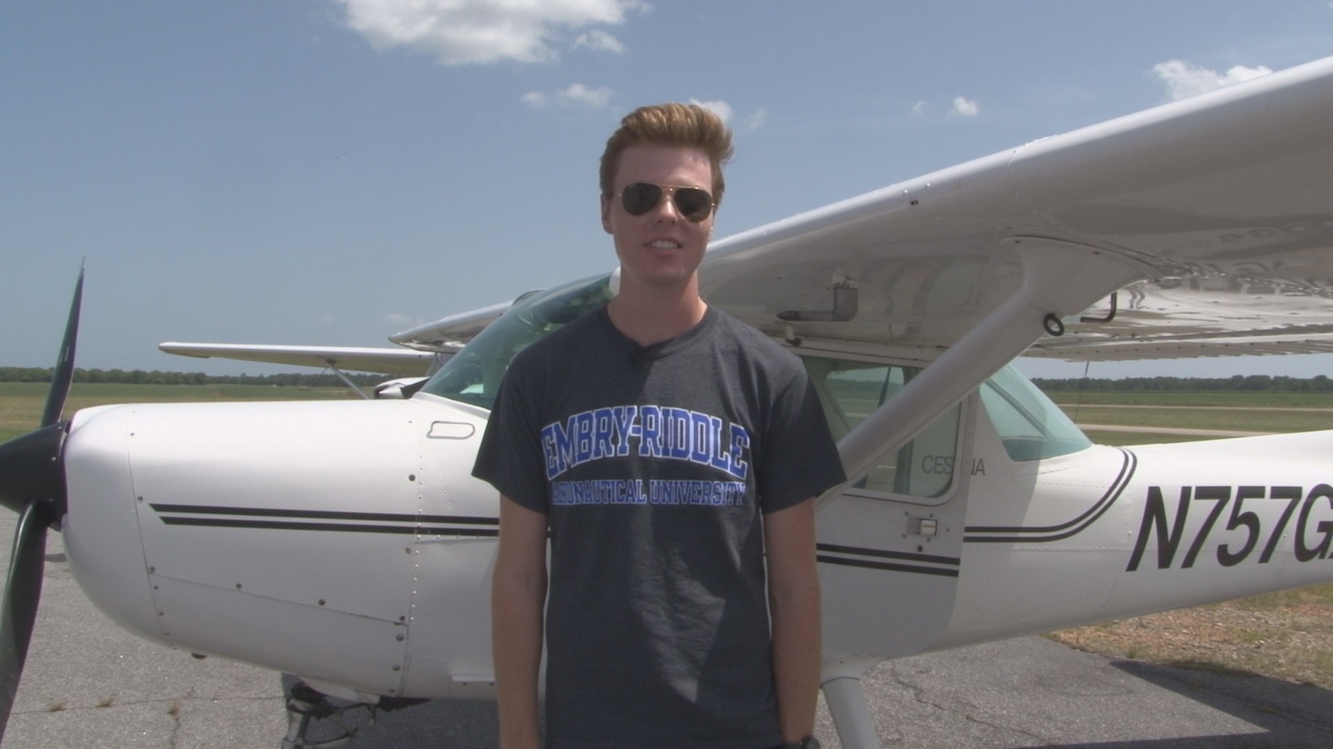 At 17 years old, most people are driving cars, but for Houston County teen Bailey Bryant, he takes to the sky.