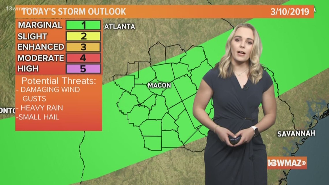 Strong storms possible today | 13wmaz.com