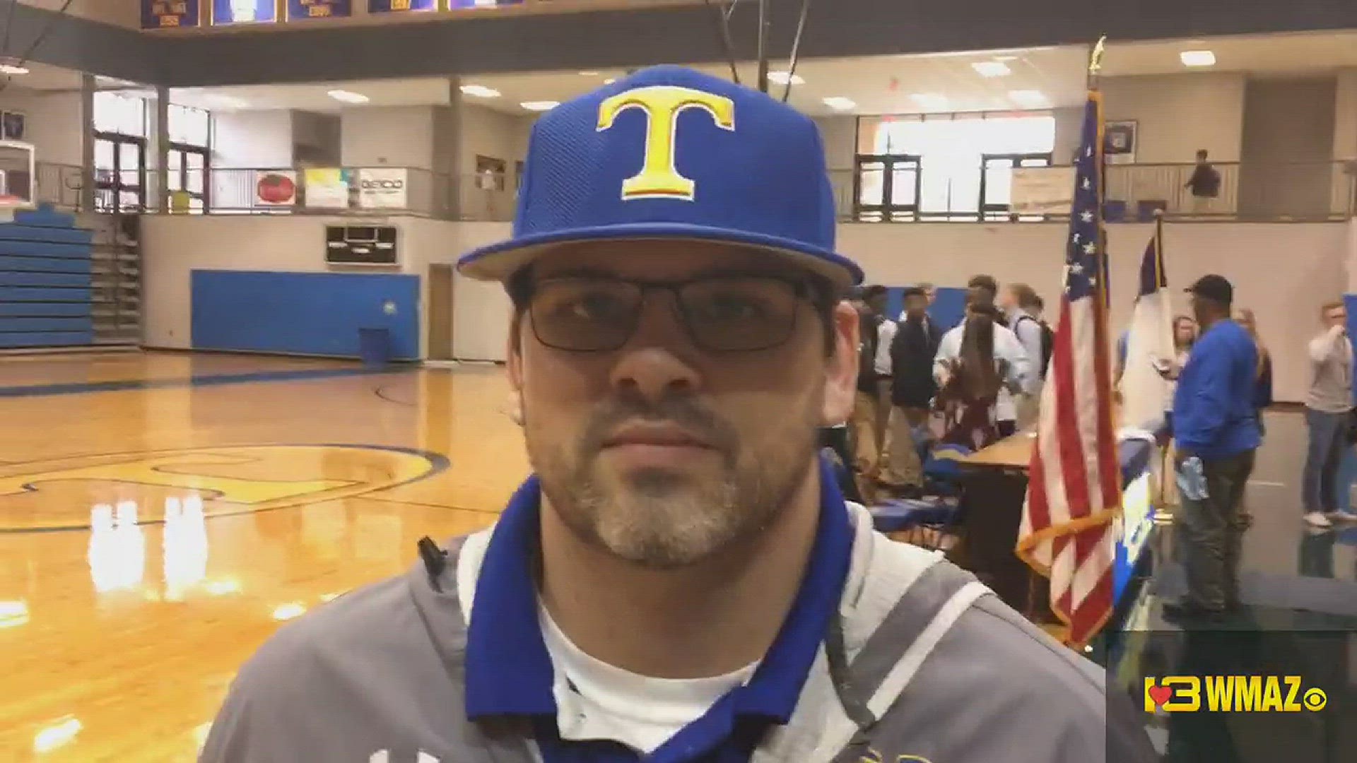 Tattnall Coach Chance Jones talks about Destin Mack who signed with the Citadel on Wednesday.