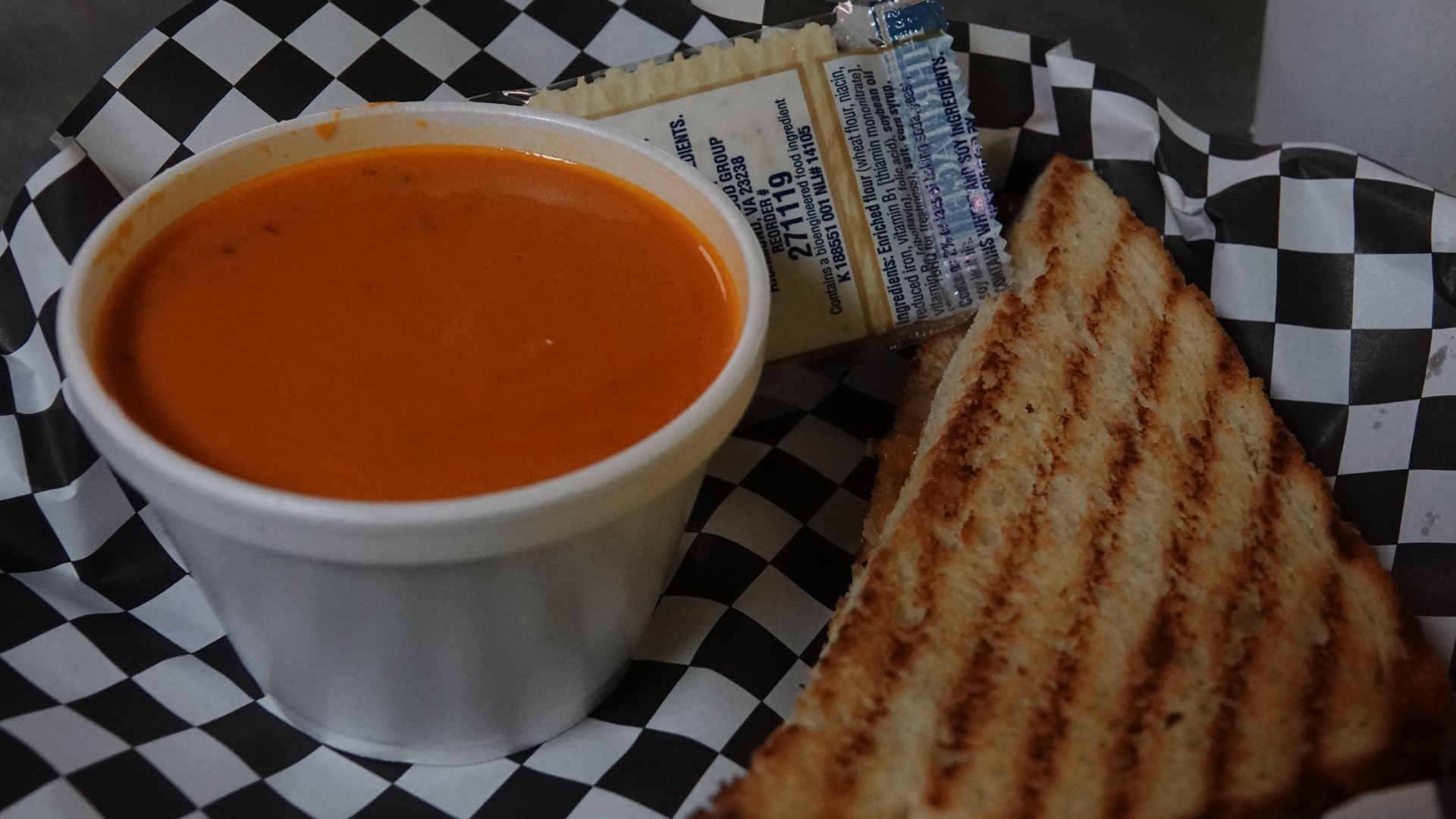 People come from all over to try their roasted red pepper and tomato basil soups.