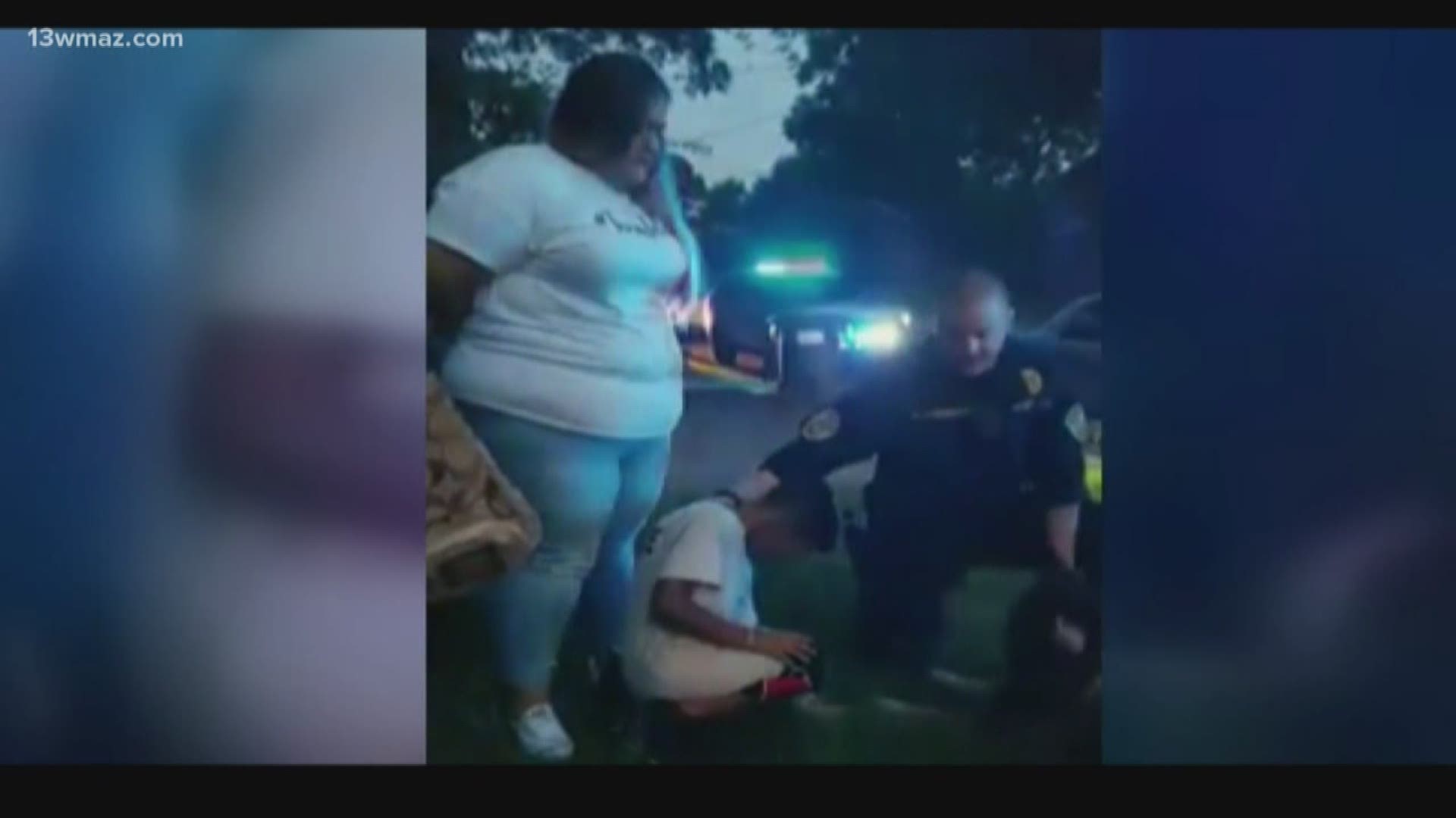 Family, Warner Robins police react to viral prayer video