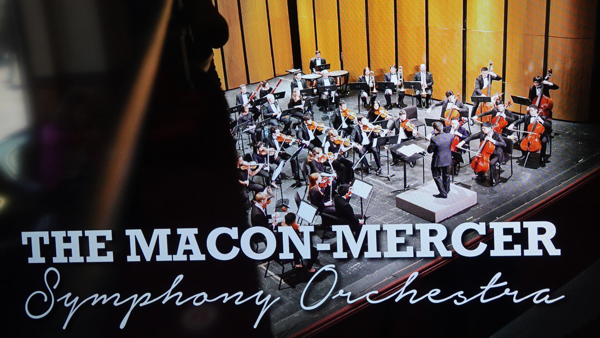 The Macon-Mercer Symphony Orchestra is made up of 26 students in the McDuffie Center for Strings Ensemble and principle members of the Atlanta Symphony Orchestra