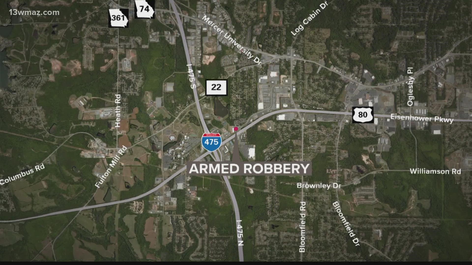 Bibb deputies are investigating a commercial armed robbery at the Cracker Barrel located at 5000 Eisenhower Parkway