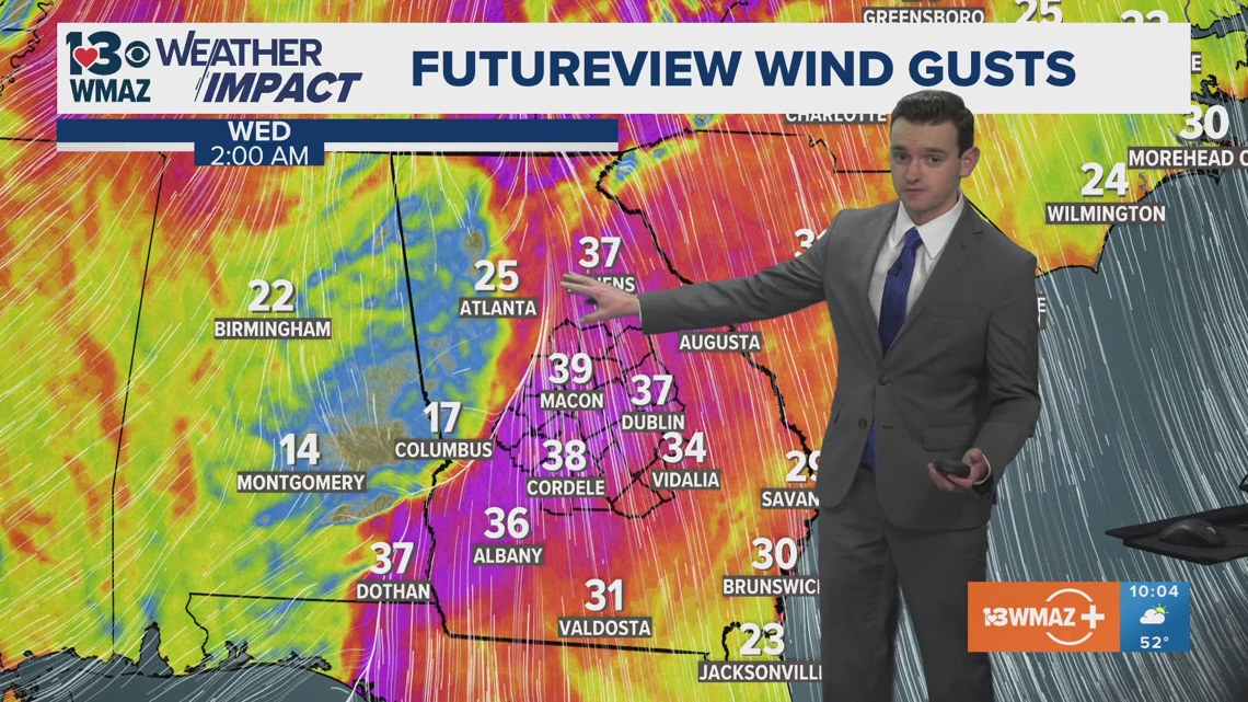 Weather Impact: Meteorologist Alex Pry breaks down Wednesday's ...