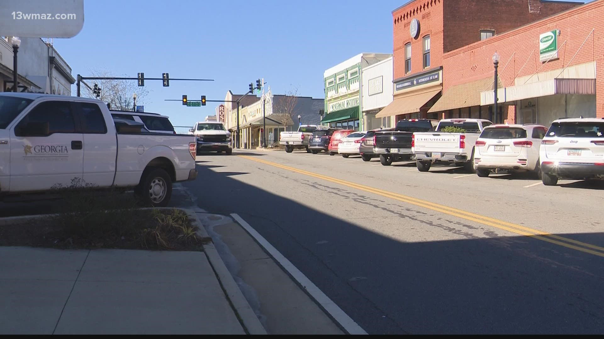 In Forsyth, you get a busy downtown. Some folks say that means limited parking, too.