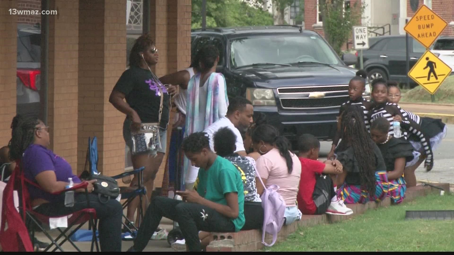 While it was paused due to severe weather, Fort Valley held its first Juneteenth Freedom Festival June 17.